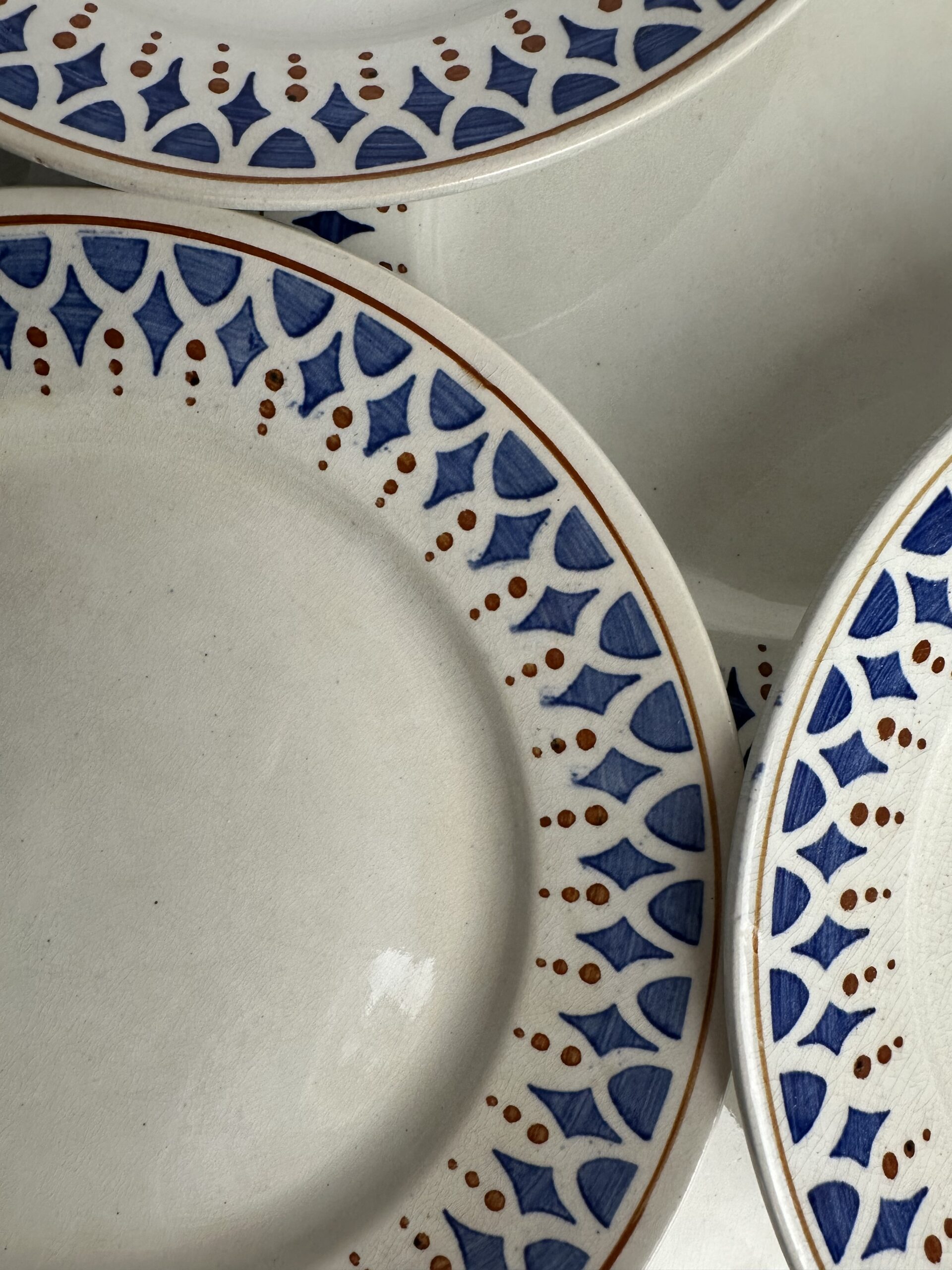 10 assiettes KG Lunéville anciennes – Image 10