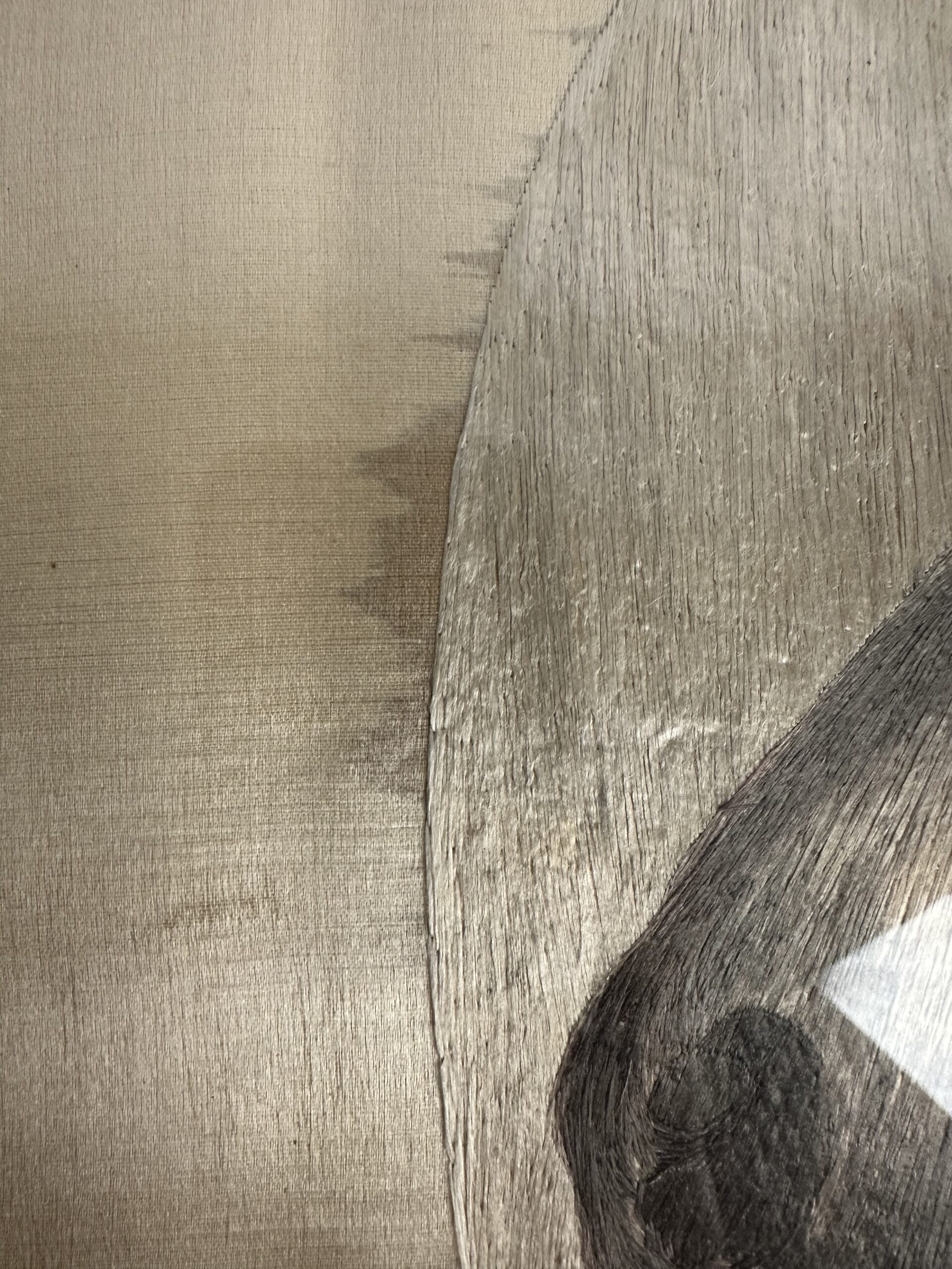 Ancien cadre broderie sur soie – Image 8