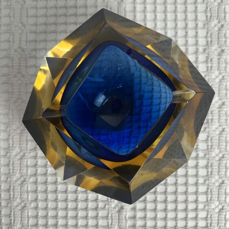 Cendrier Murano Sommerso Flavio Poli