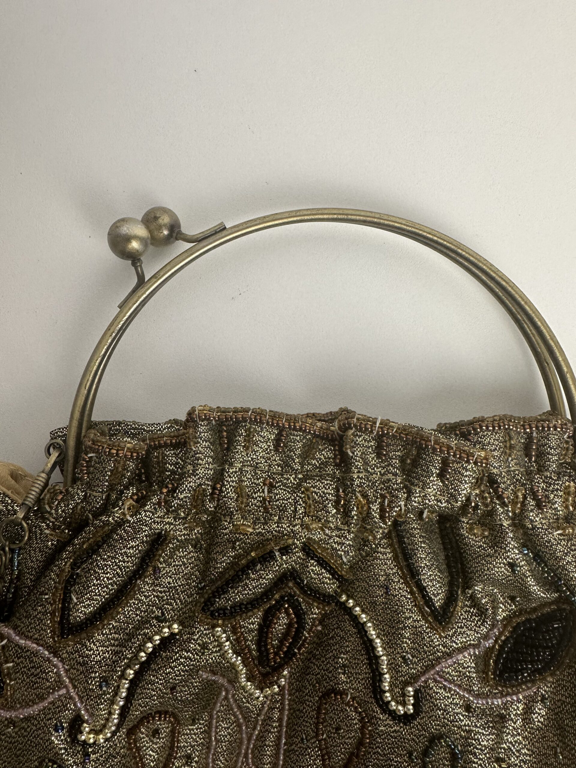 Petit sac pochette perlé vintage – Image 5