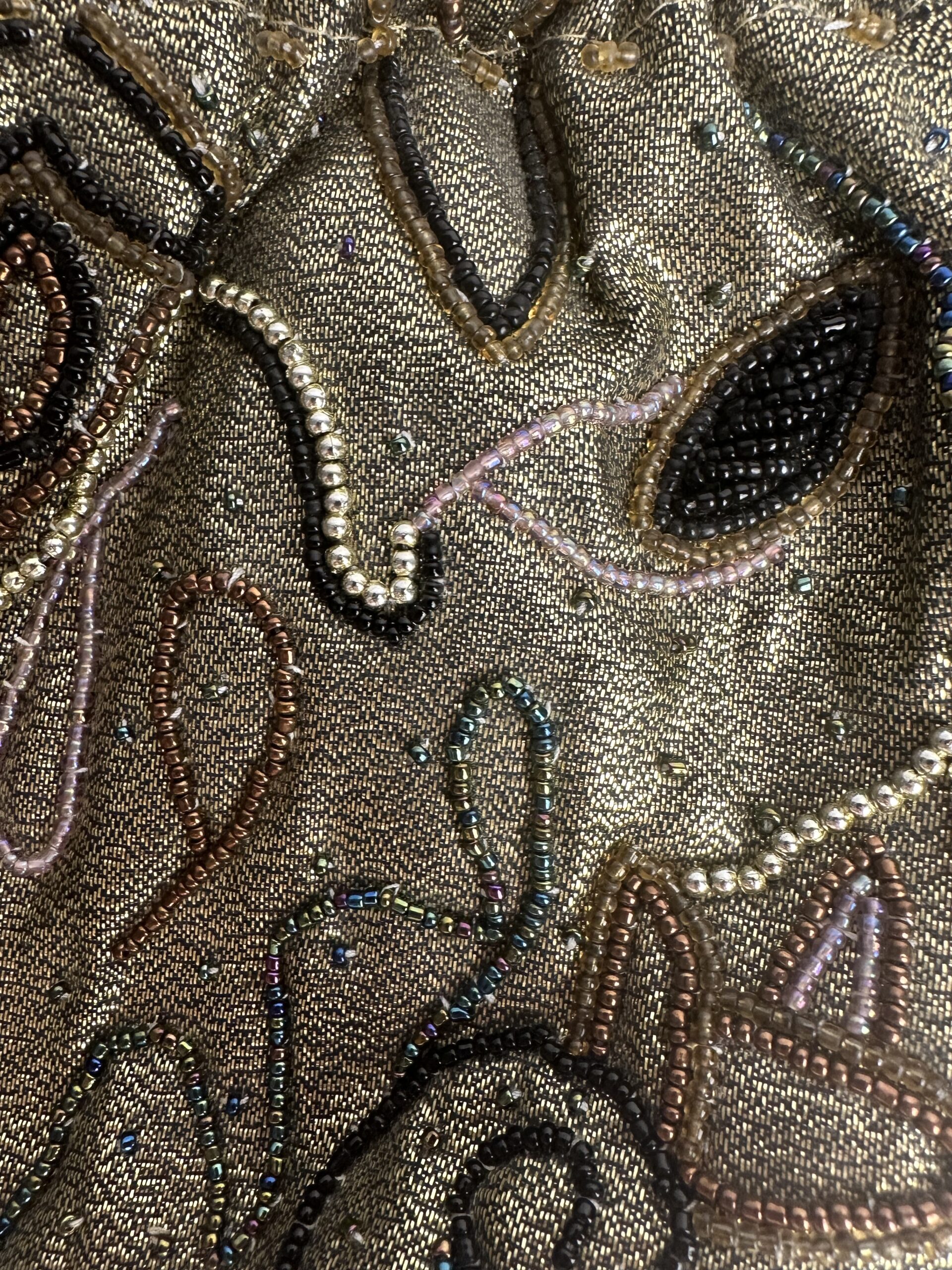 Petit sac pochette perlé vintage – Image 7