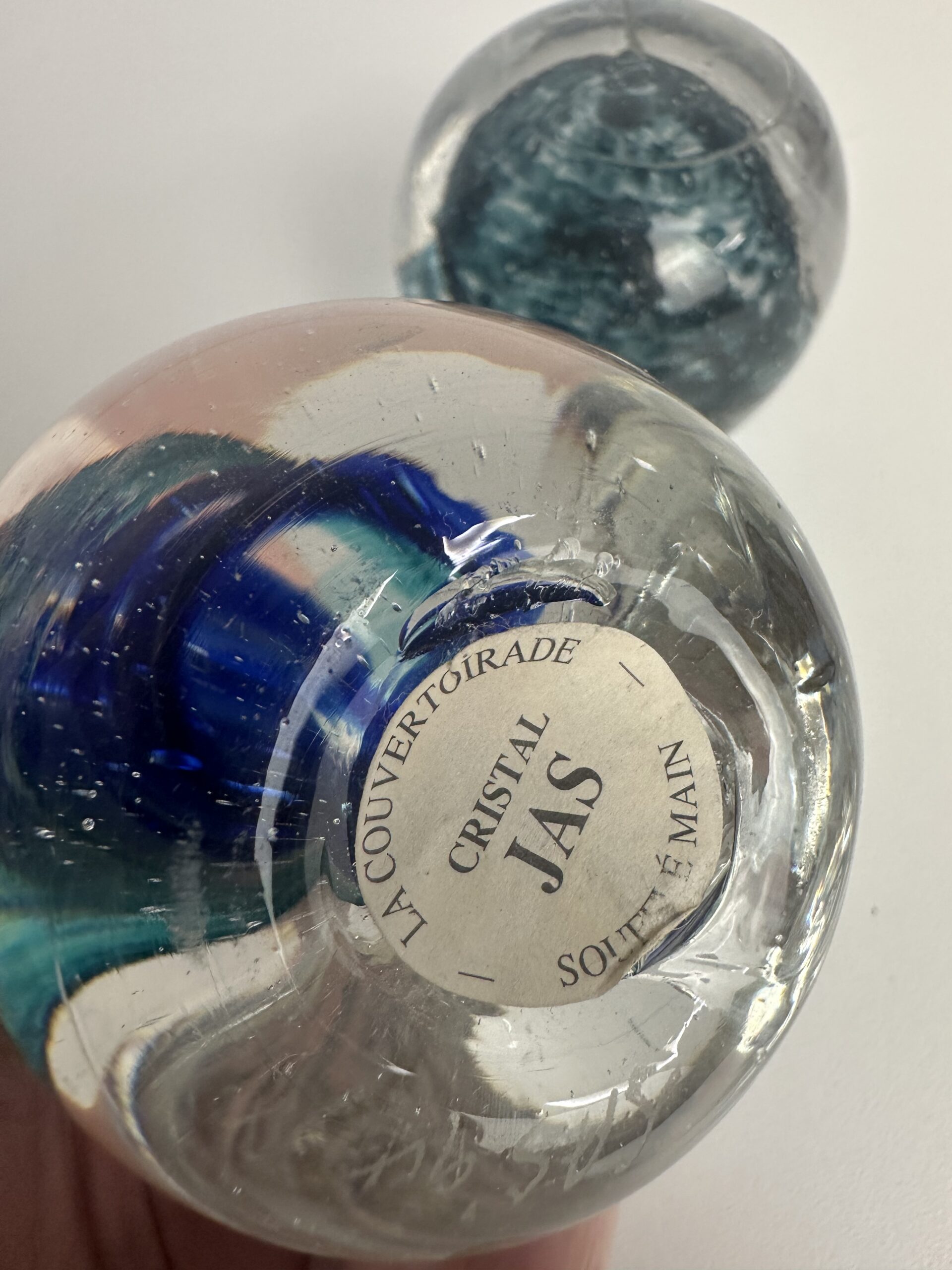 Duo de presse-papier cristal JAS – Image 13