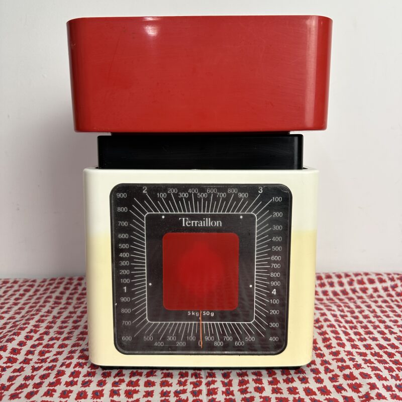 Balance Terraillon rouge vintage