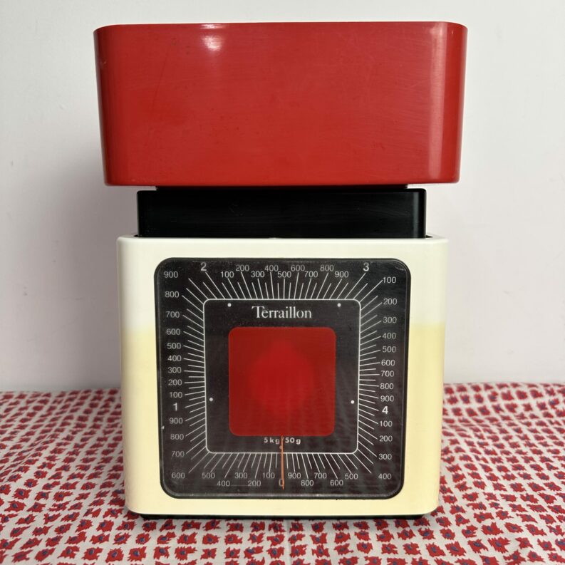 Balance Terraillon rouge vintage