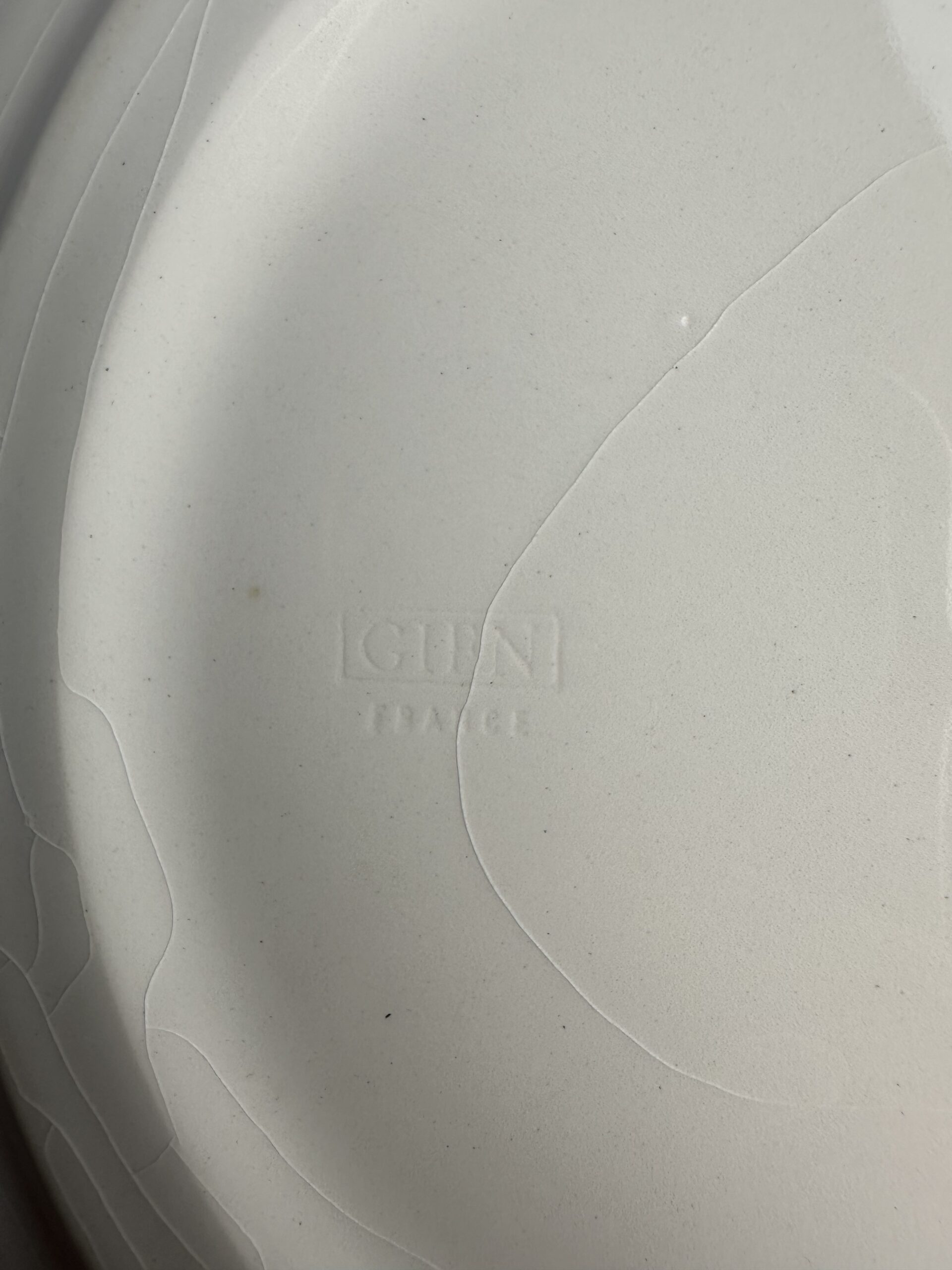 8 assiettes plates Gien Toile de Jouy – Image 10