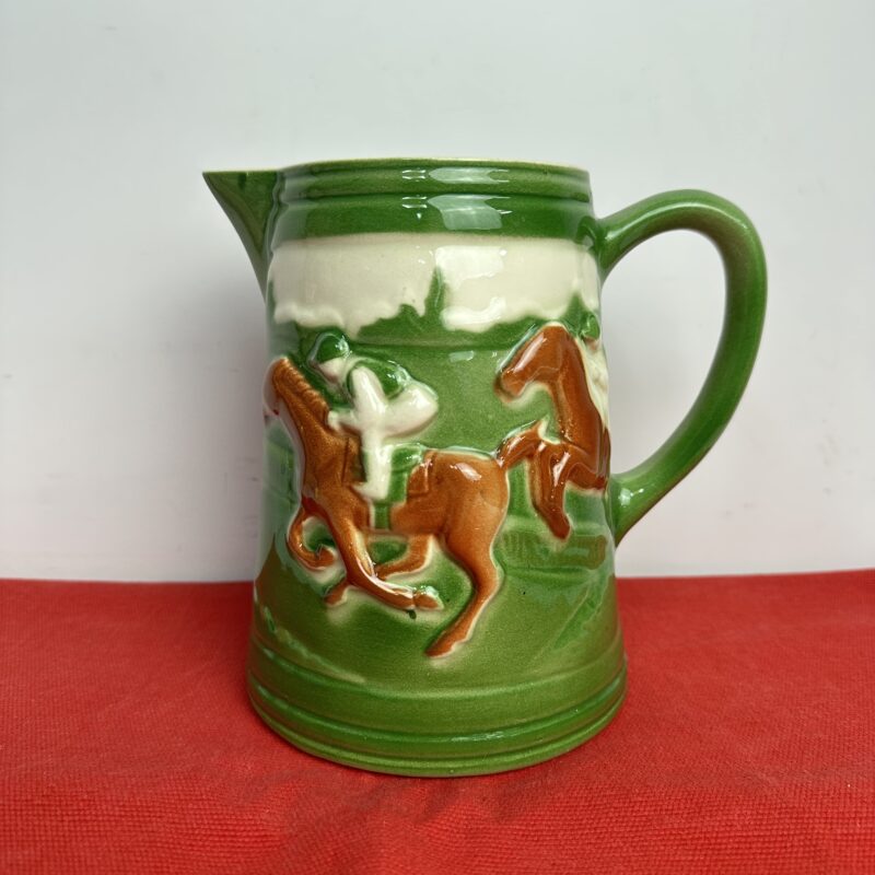 Pichet céramique Saint Clément course hippique