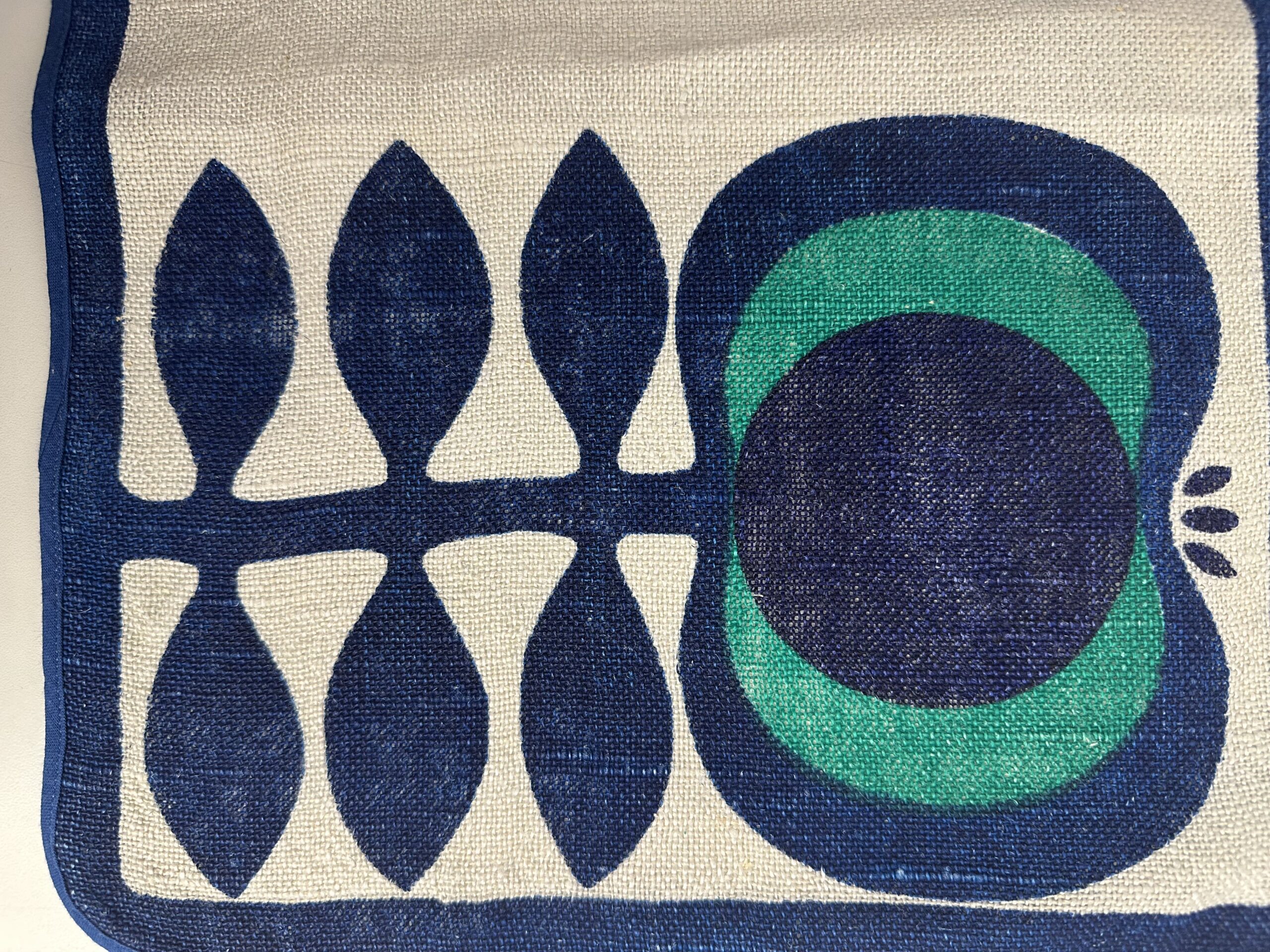 Set de table vintage rétro années 60-70 – Image 3