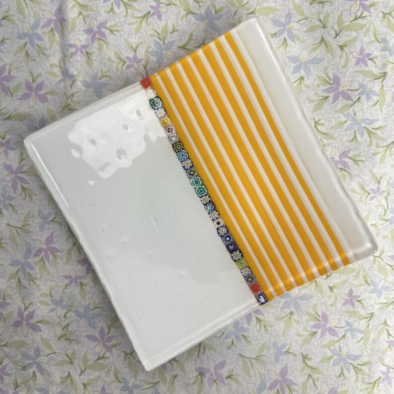 Vide poche Millefiori Murano vintage