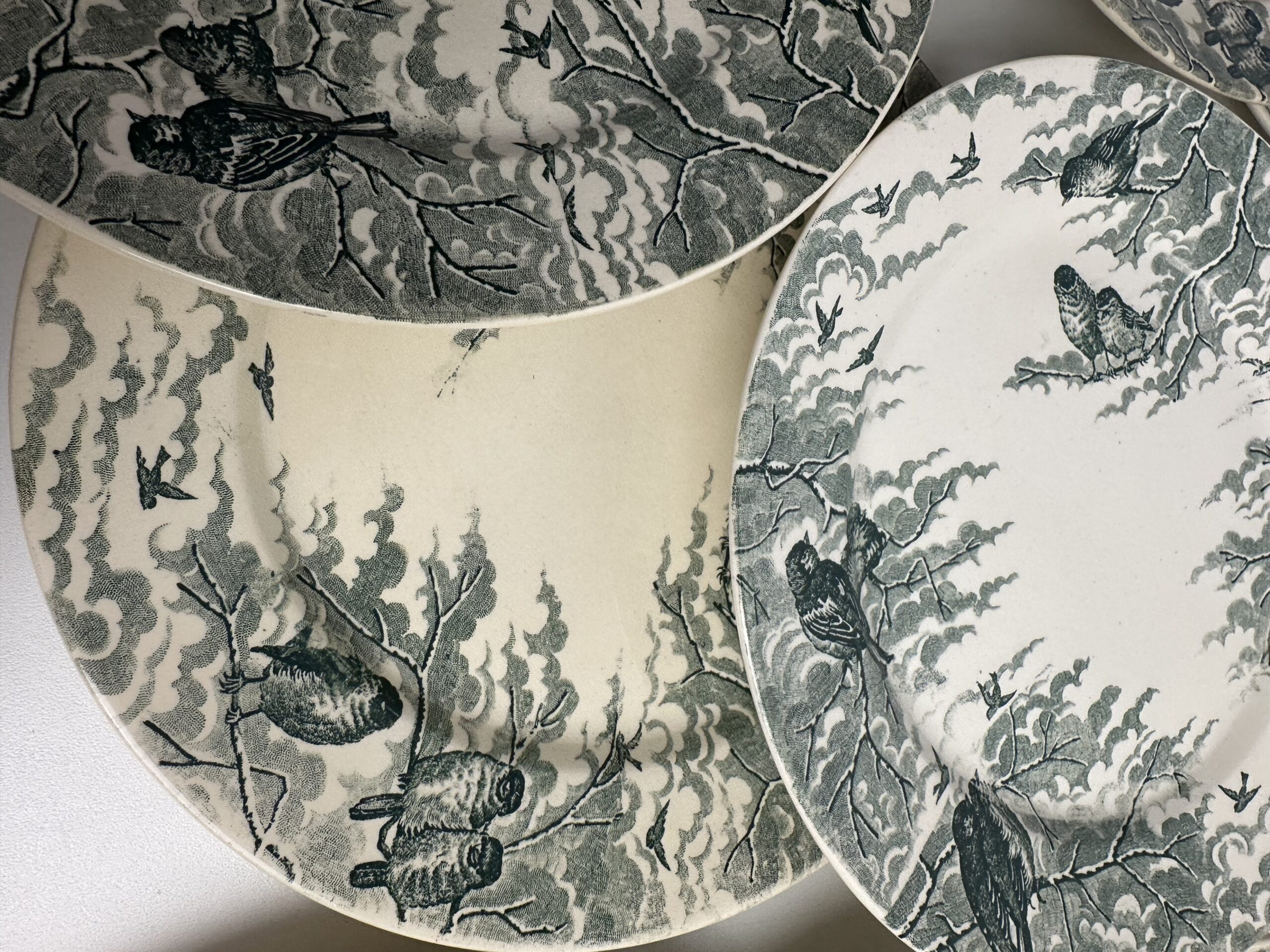 10 assiettes Sarreguemines Neige U&C – Image 13