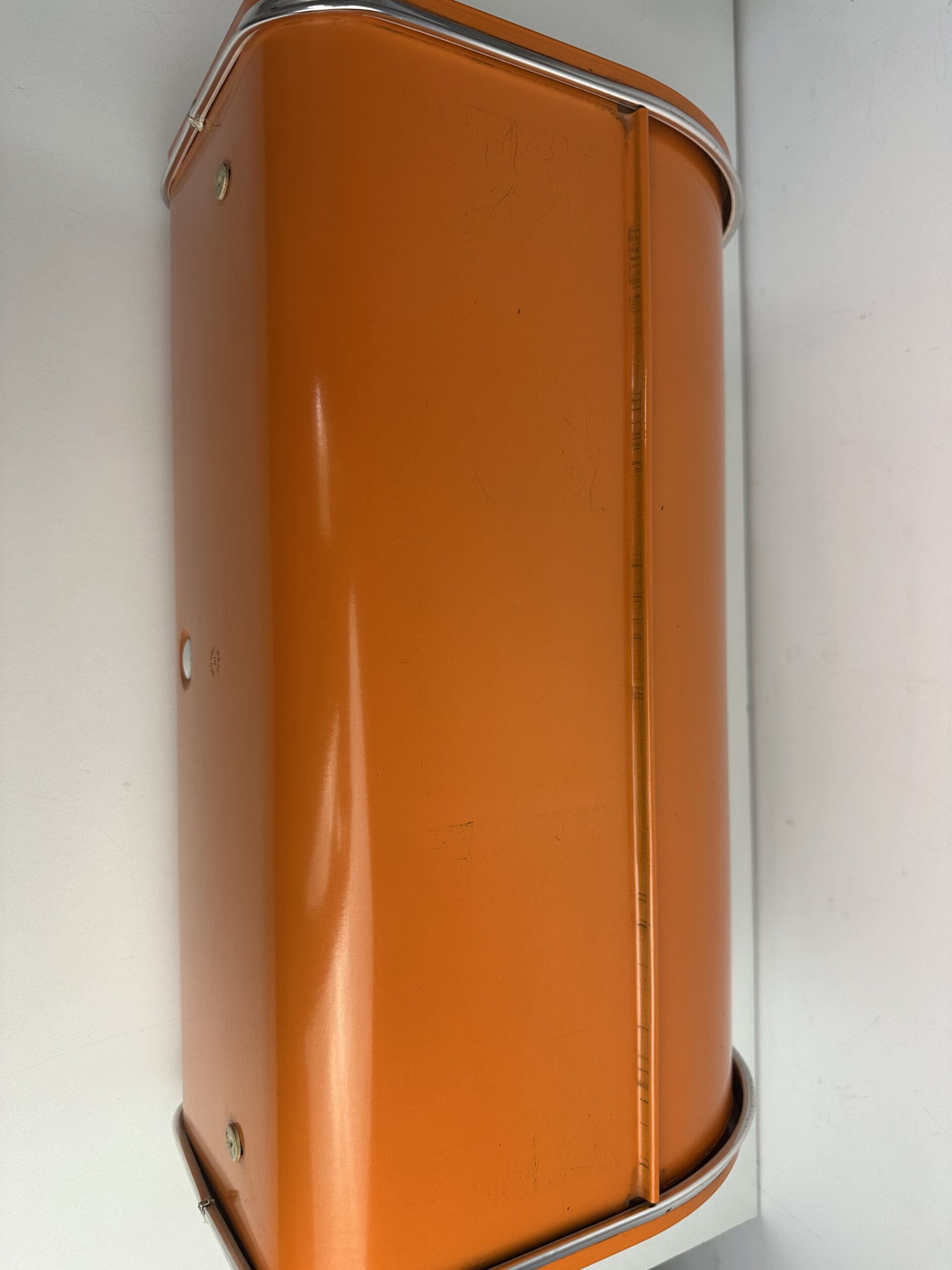 Boîte à pain orange vintage années 60-70 – Image 5