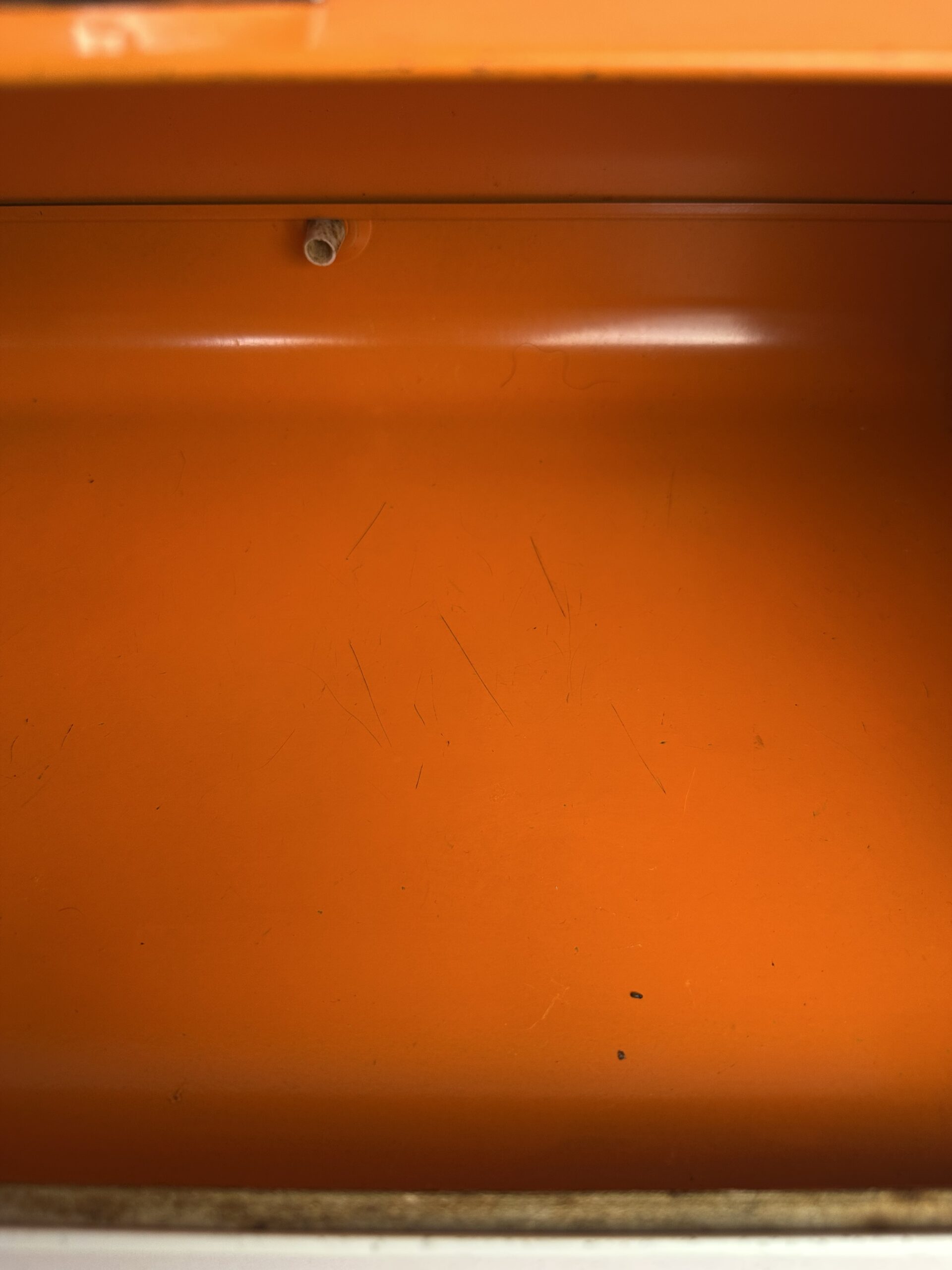 Boîte à pain orange vintage années 60-70 – Image 12