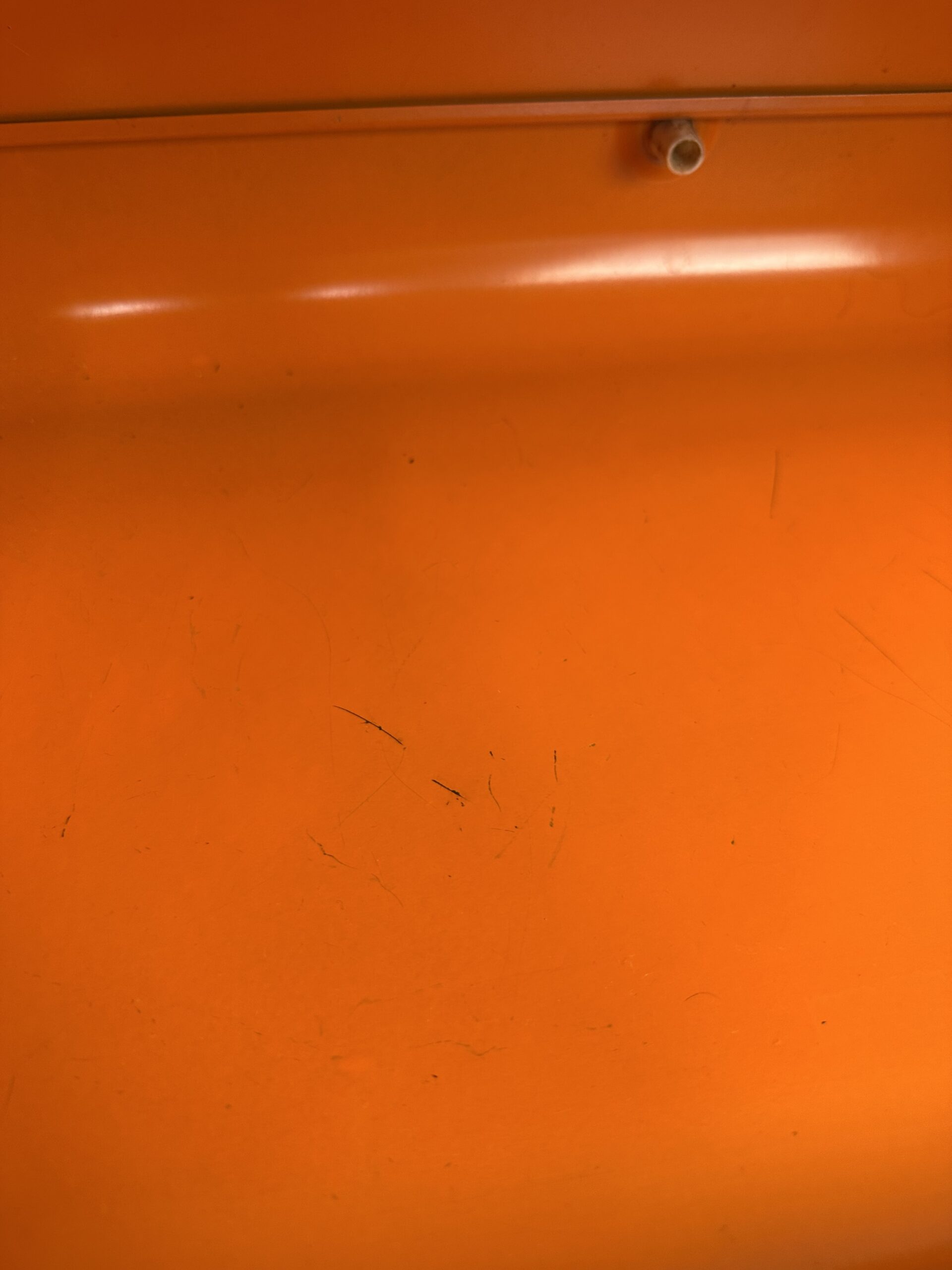 Boîte à pain orange vintage années 60-70 – Image 13