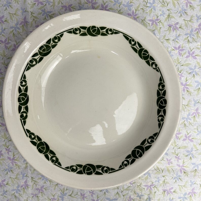 Plat ancien Badonviller en faïence