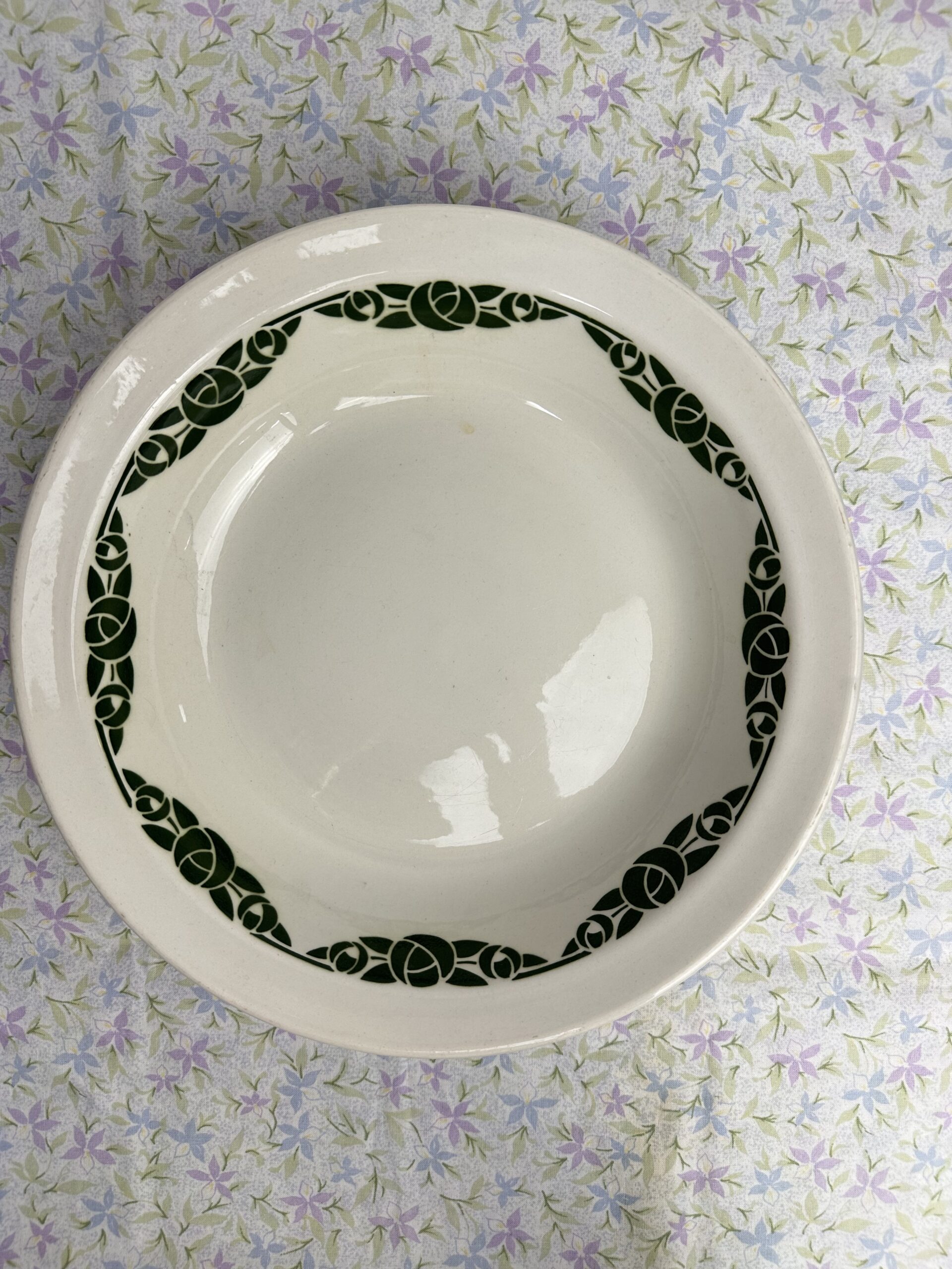 Plat ancien Badonviller en faïence