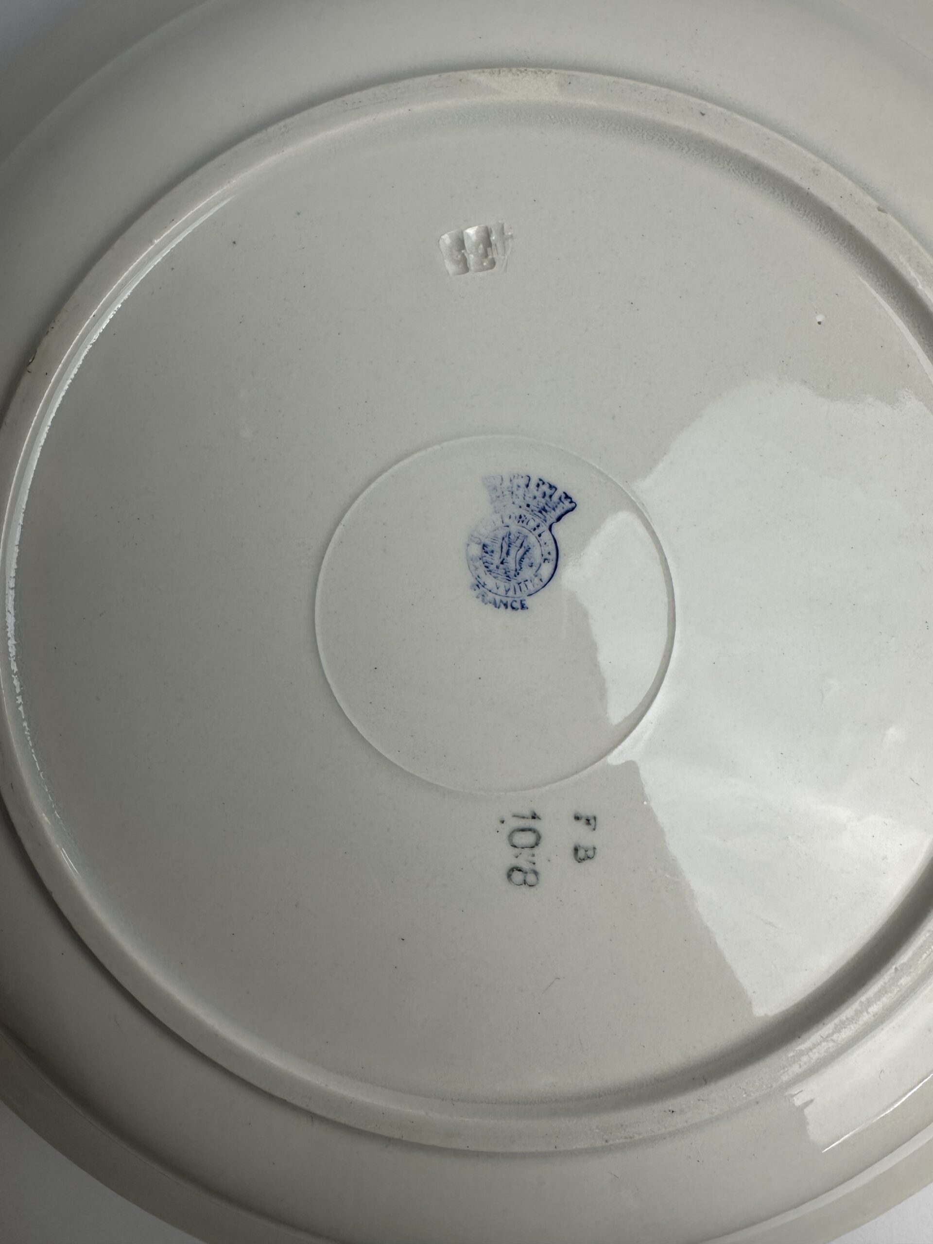 Plat ancien Badonviller en faïence – Image 9