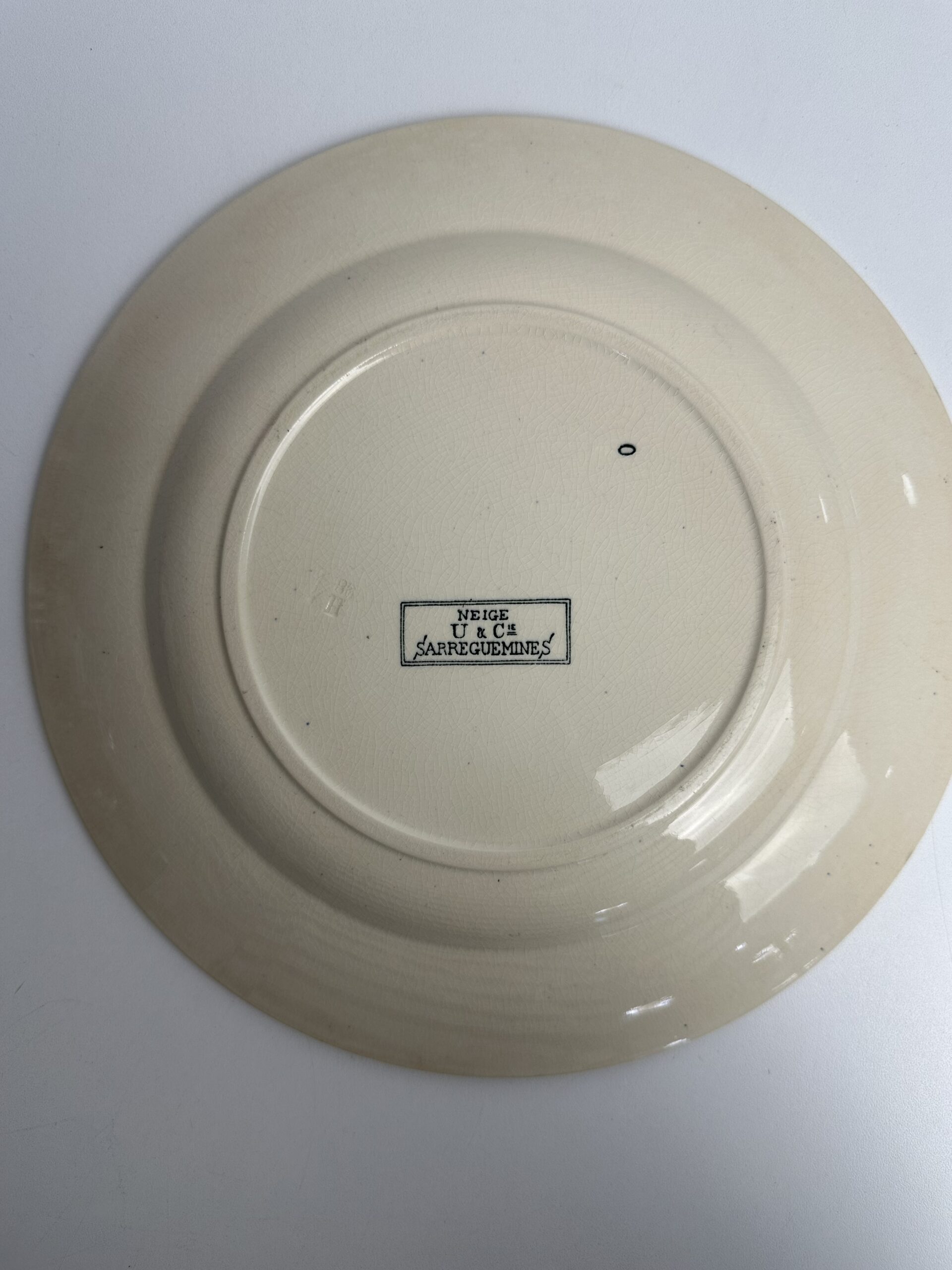 Plat Sarreguemines U&C Neige – Image 11