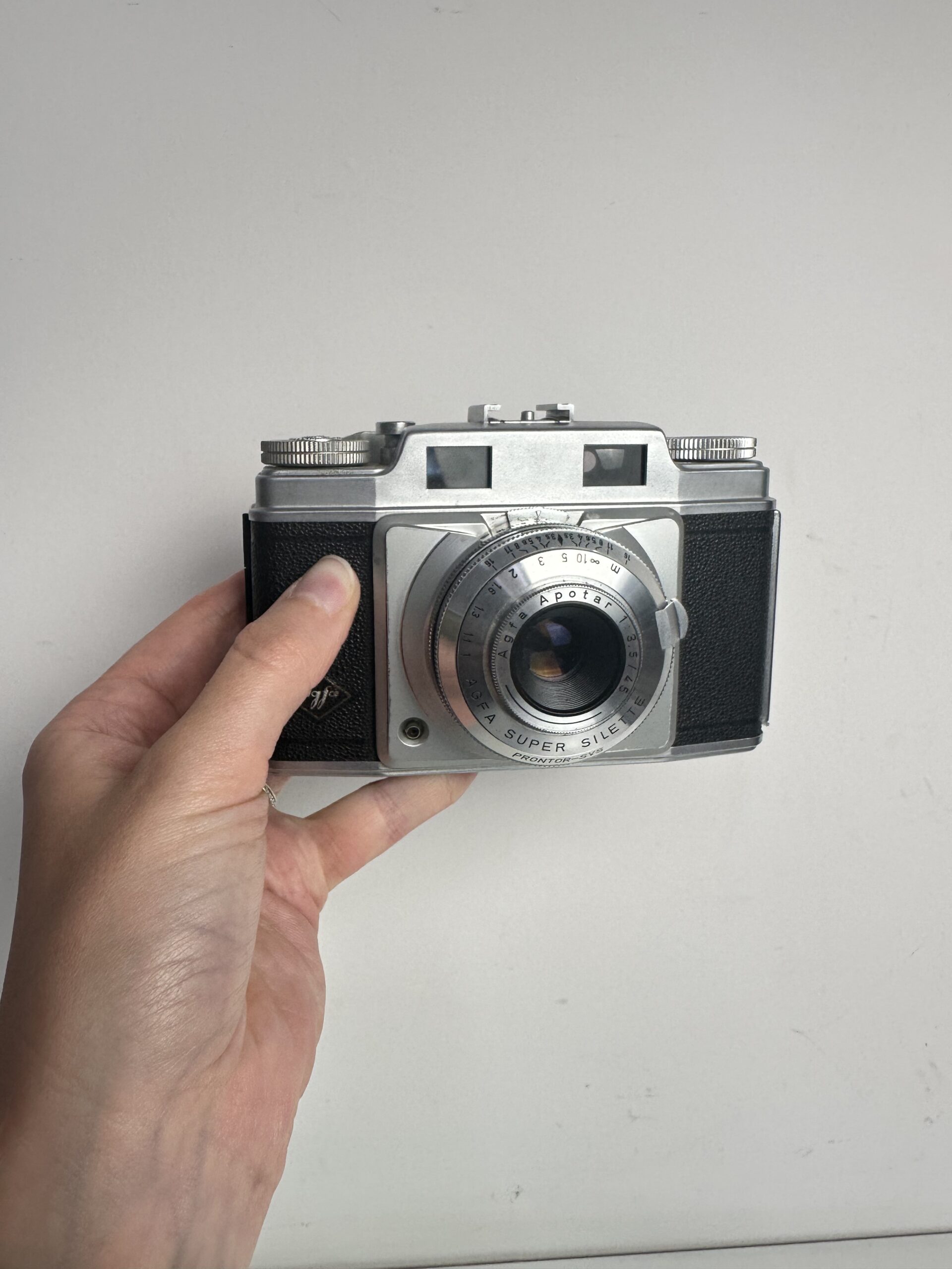 Ancien appareil photo Agfa Super Silette – Image 3