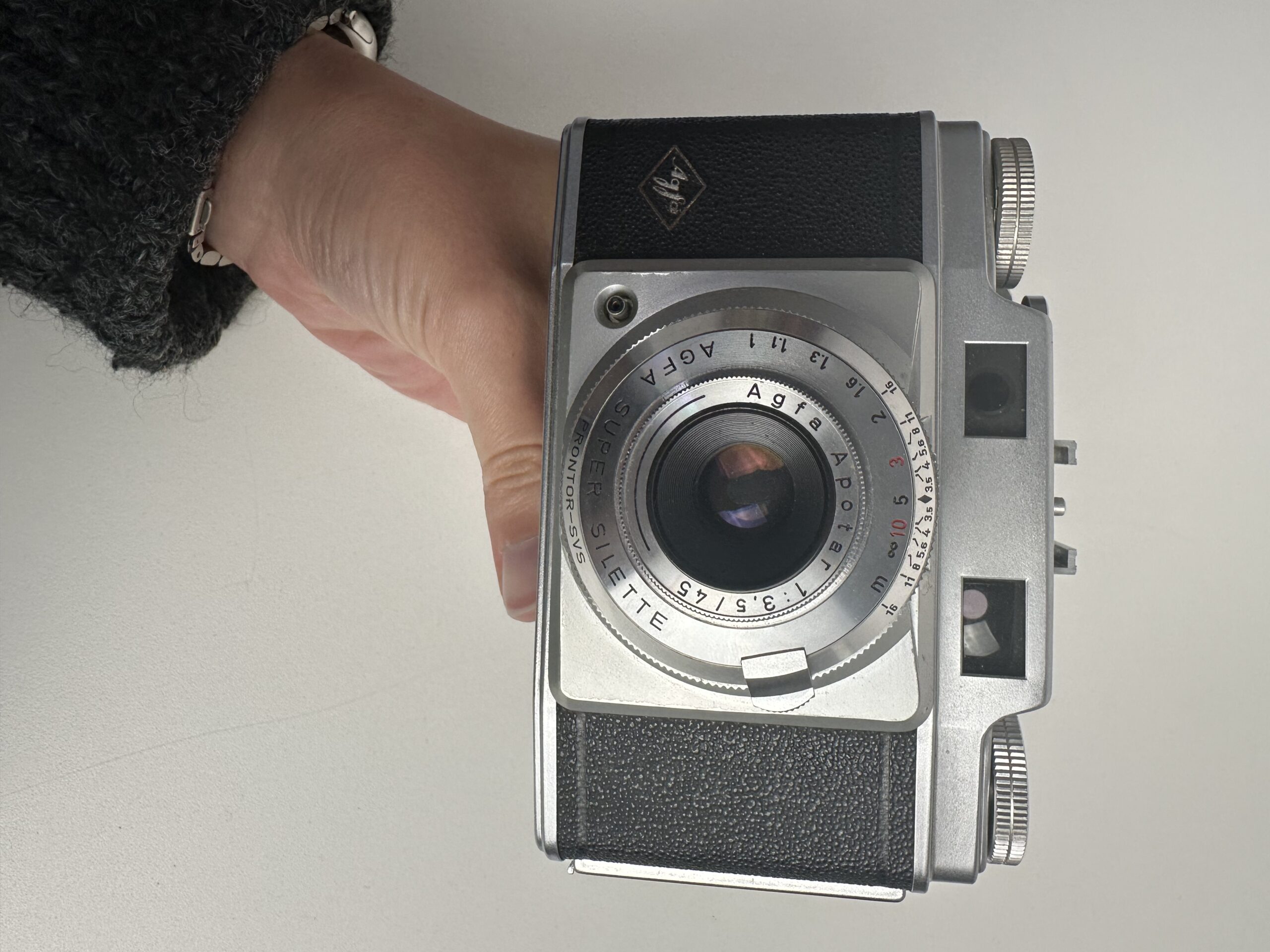 Ancien appareil photo Agfa Super Silette – Image 12