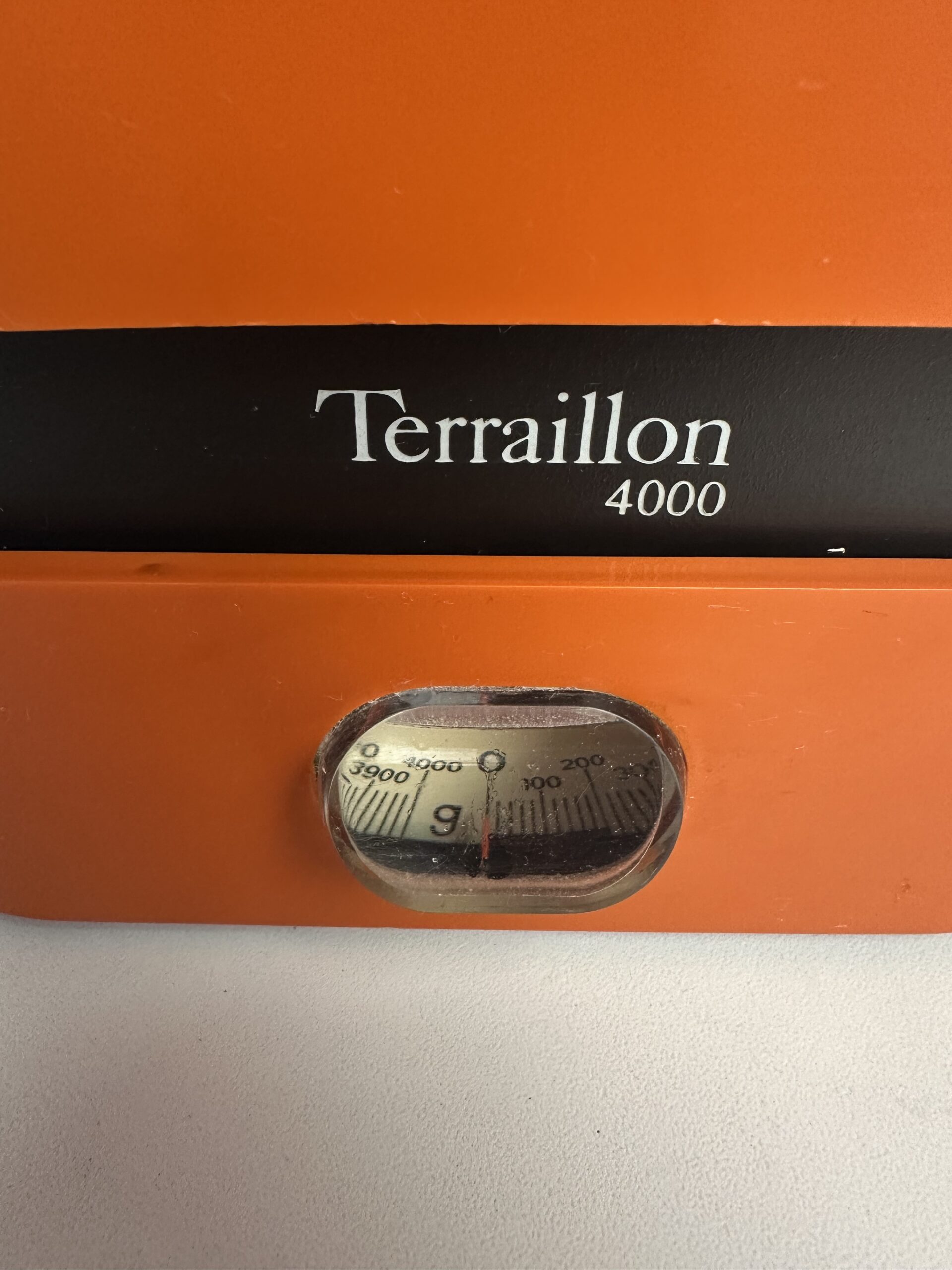 Balance Terraillon 4000 vintage orange – Image 3
