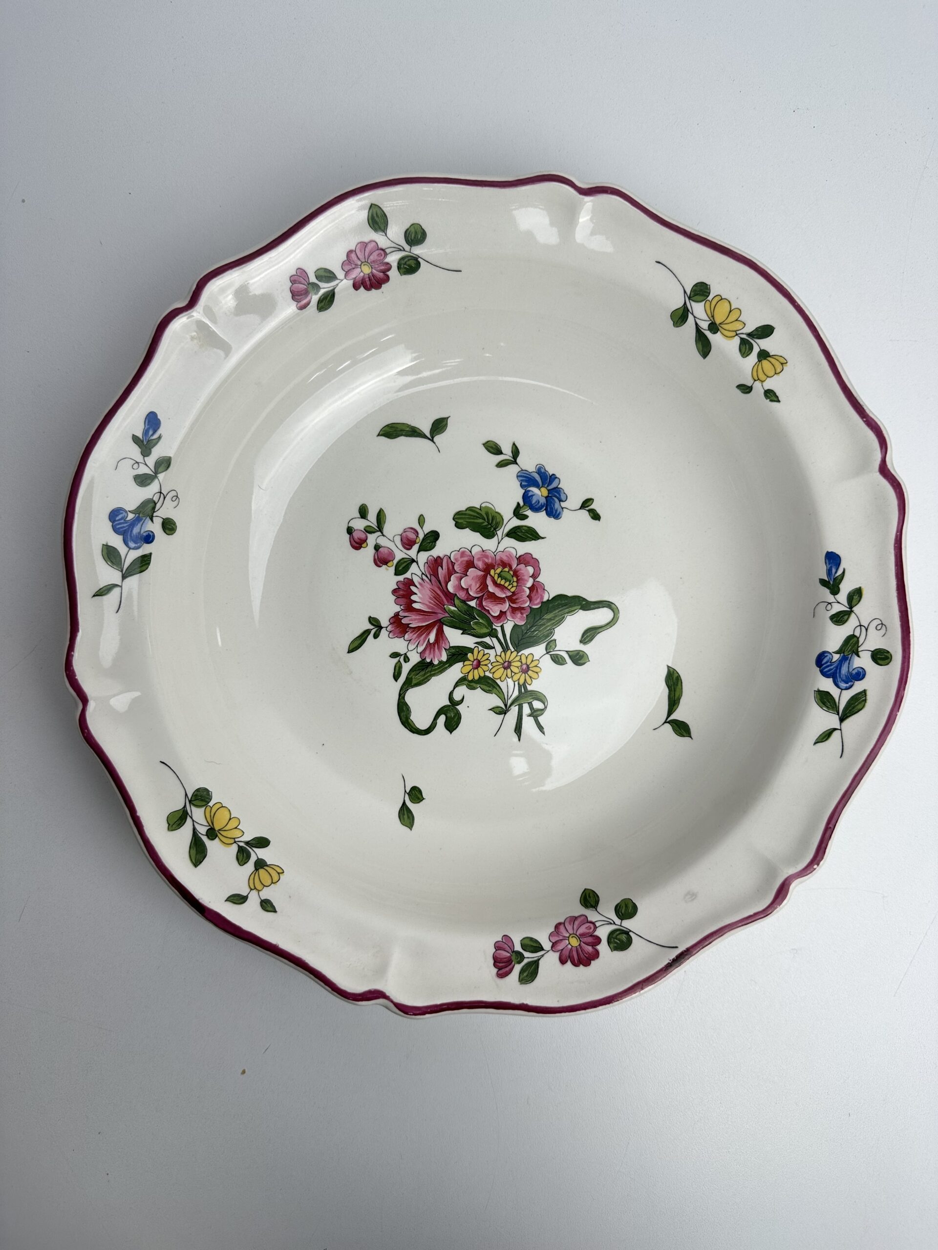 Plat creux Vieux Saint Amand 1713 – Image 2