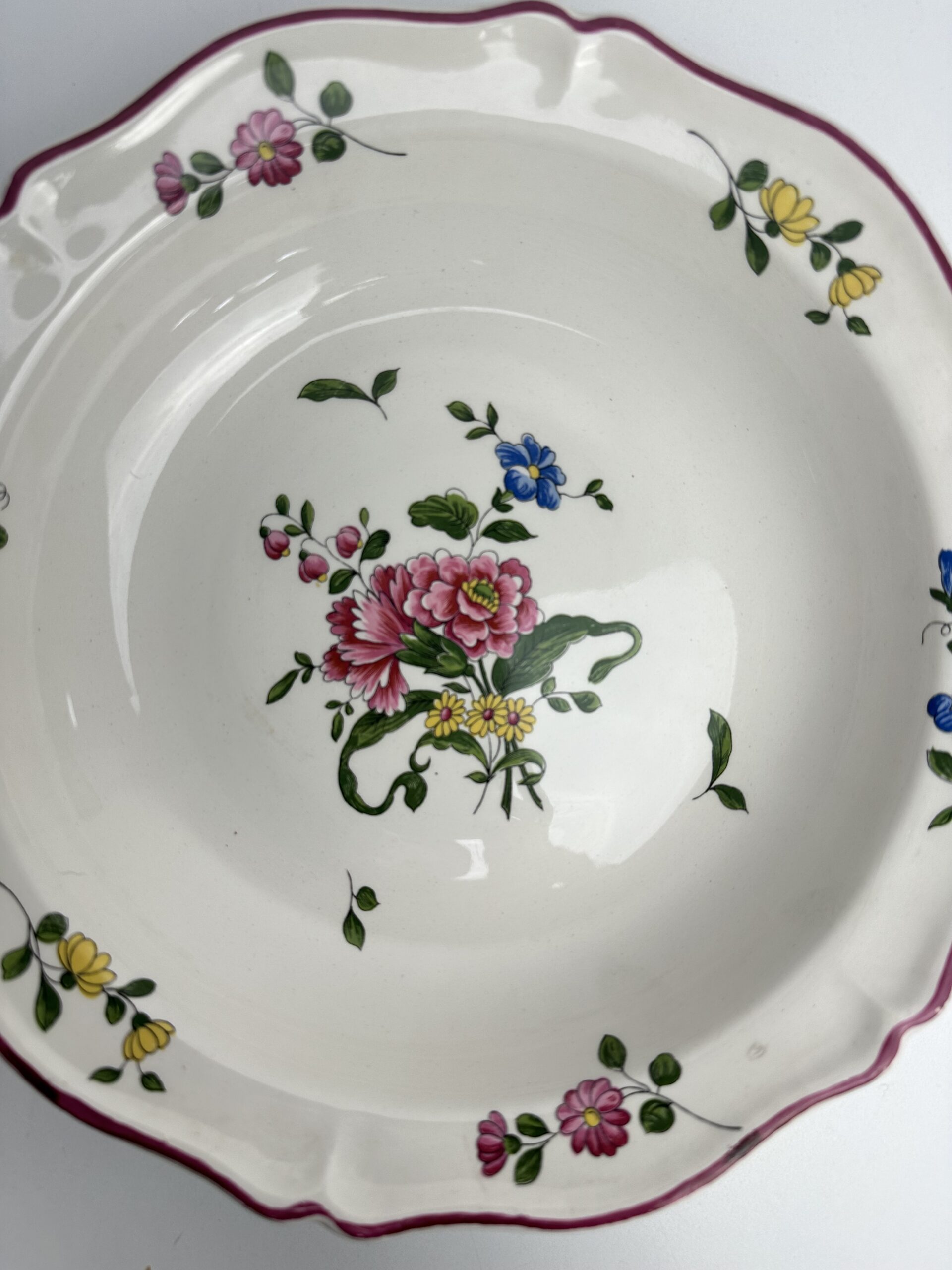 Plat creux Vieux Saint Amand 1713 – Image 3