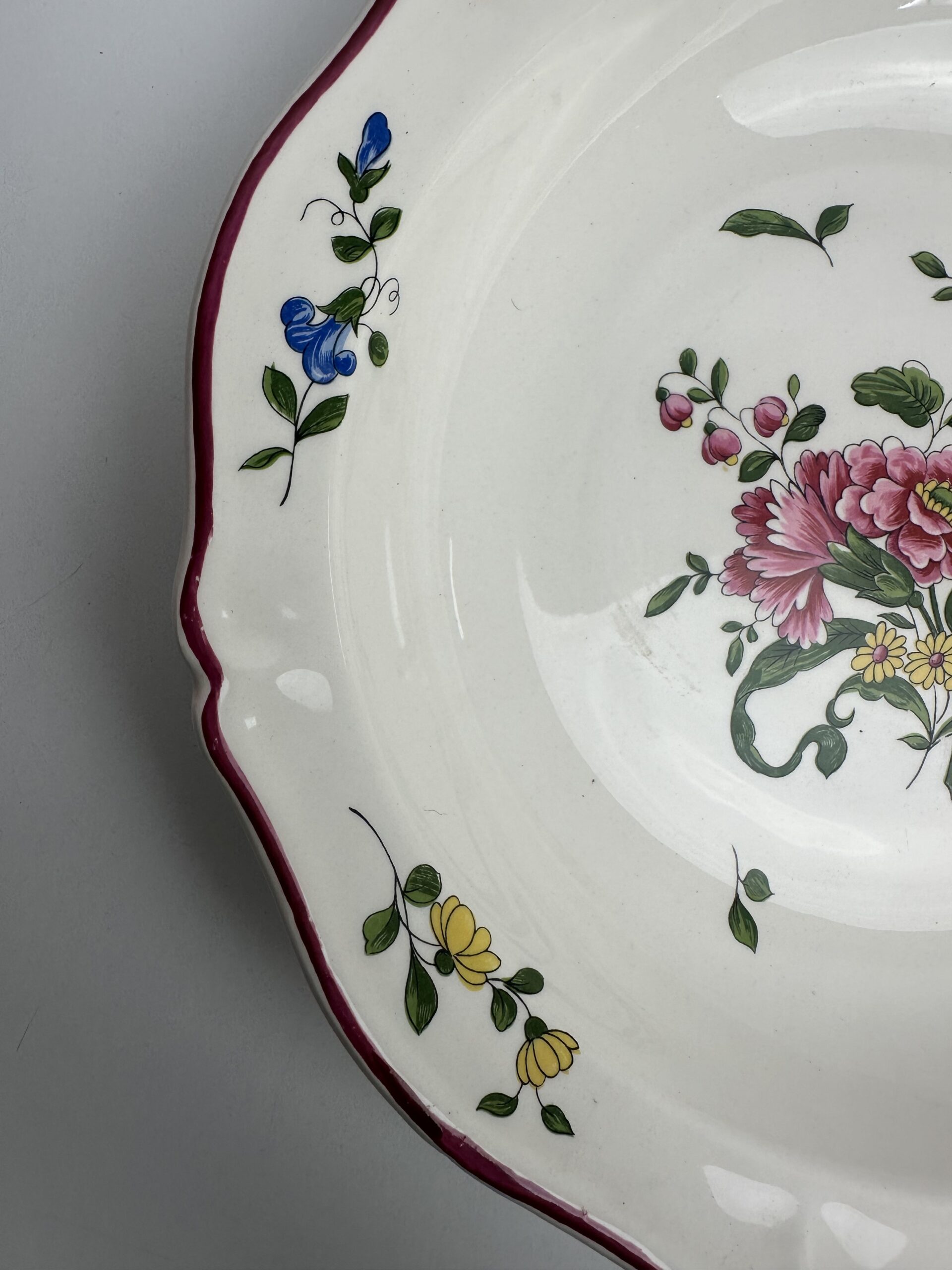 Plat creux Vieux Saint Amand 1713 – Image 5