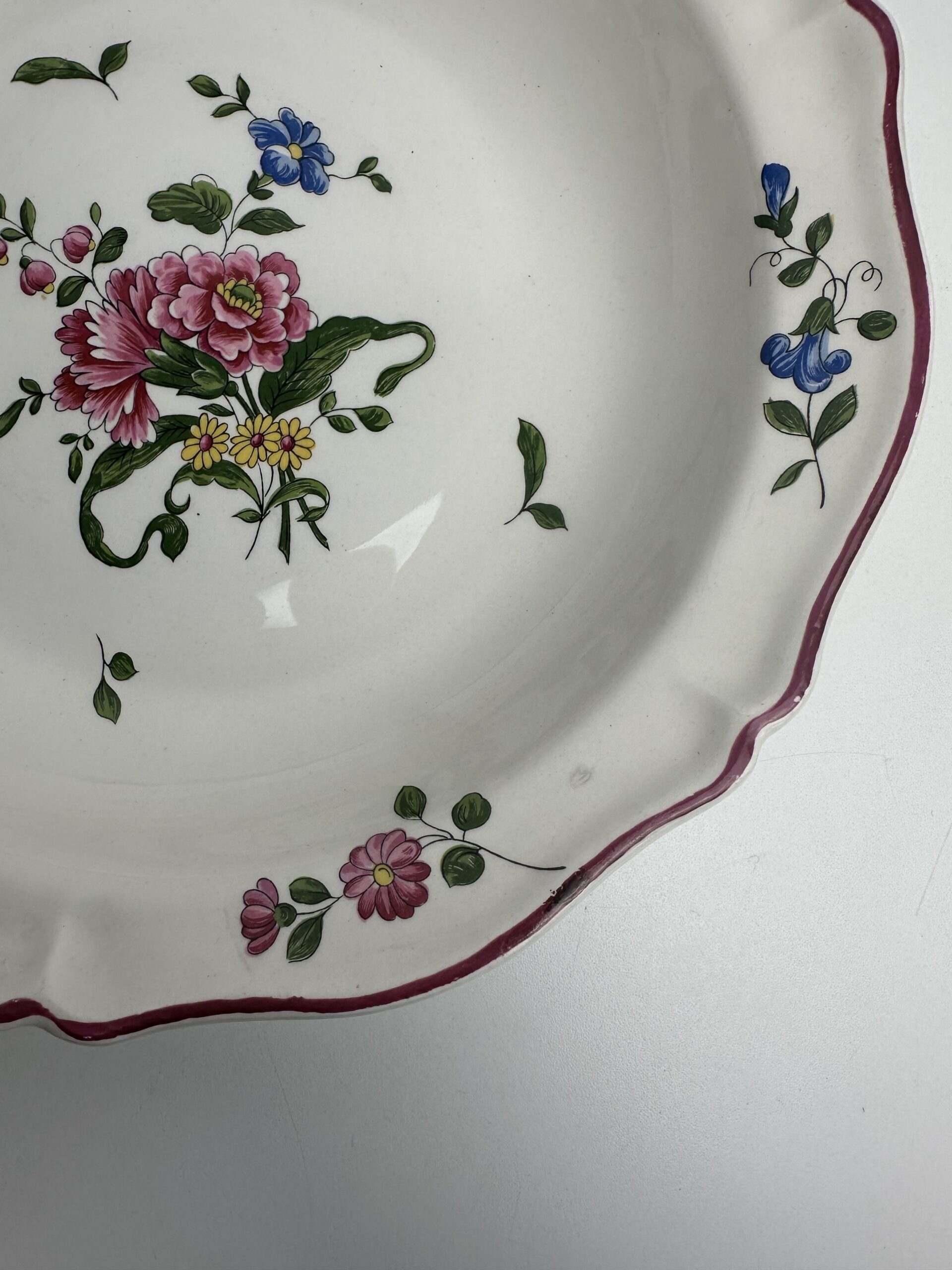 Plat creux Vieux Saint Amand 1713 – Image 6