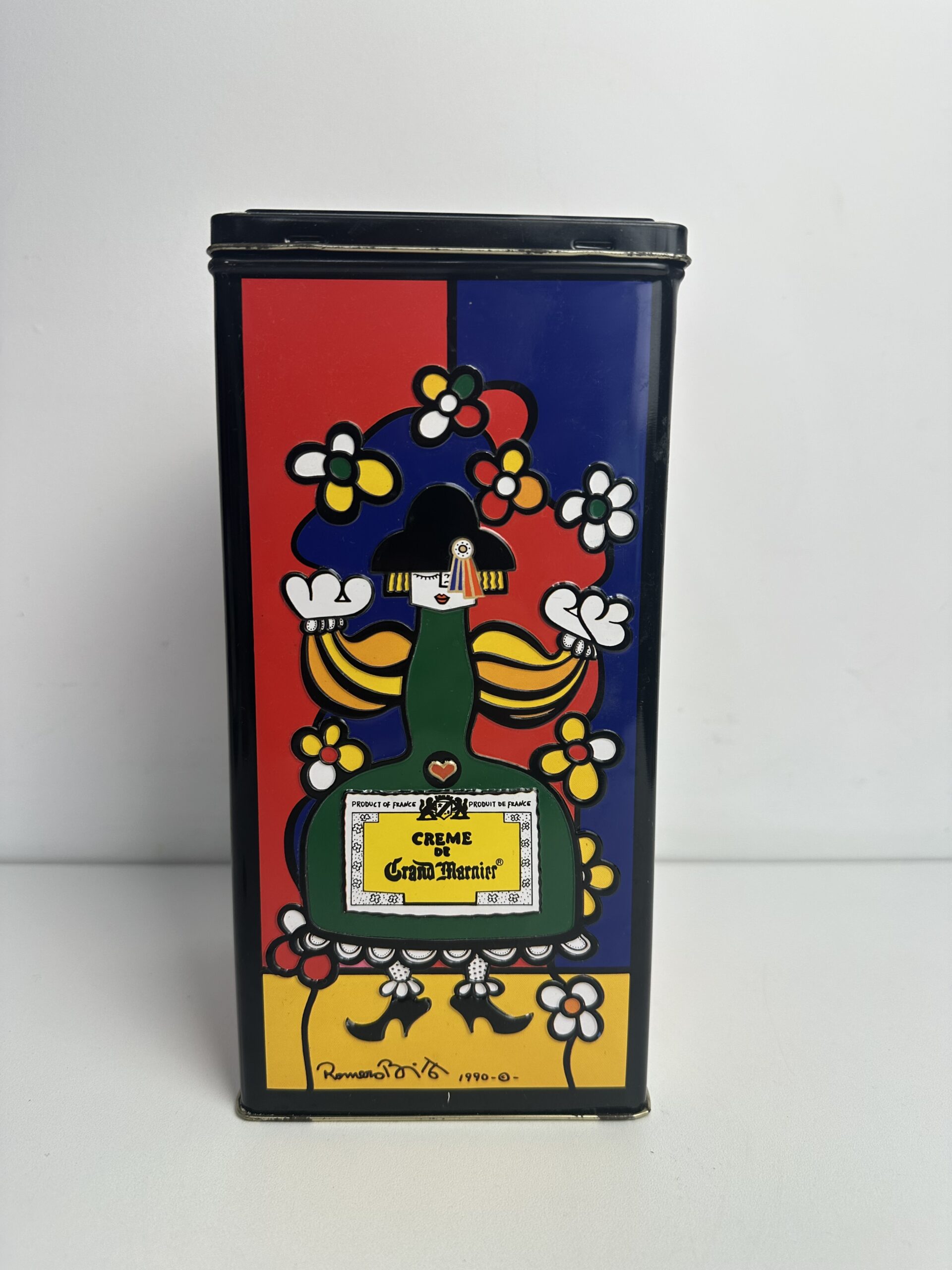 Boite Crème de Grand Marnier Romero Britto 1990 – Image 2