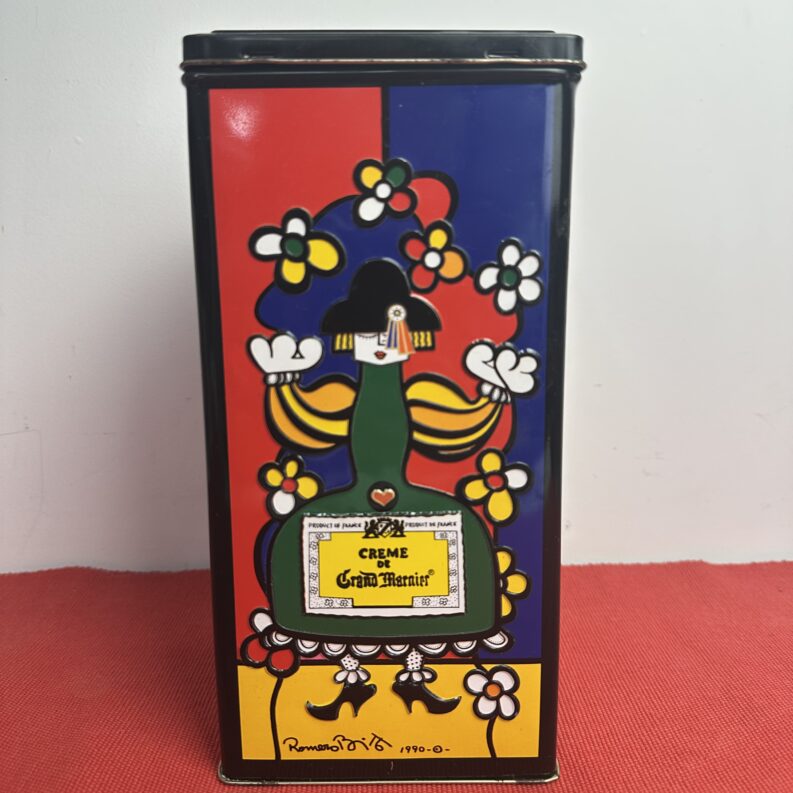 Boite Crème de Grand Marnier Romero Britto 1990