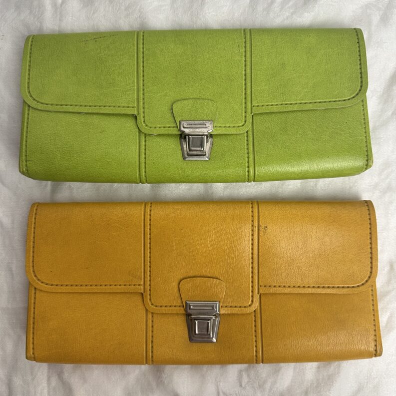 Ensemble de 2 petites pochettes vintage