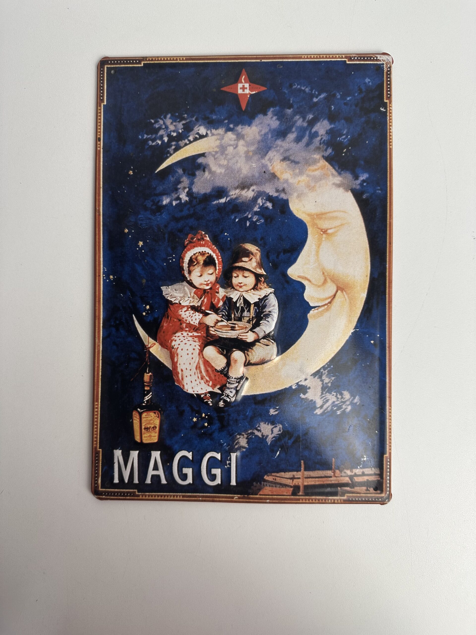 Plaque publicitaire métal vintage Maggi – Image 2