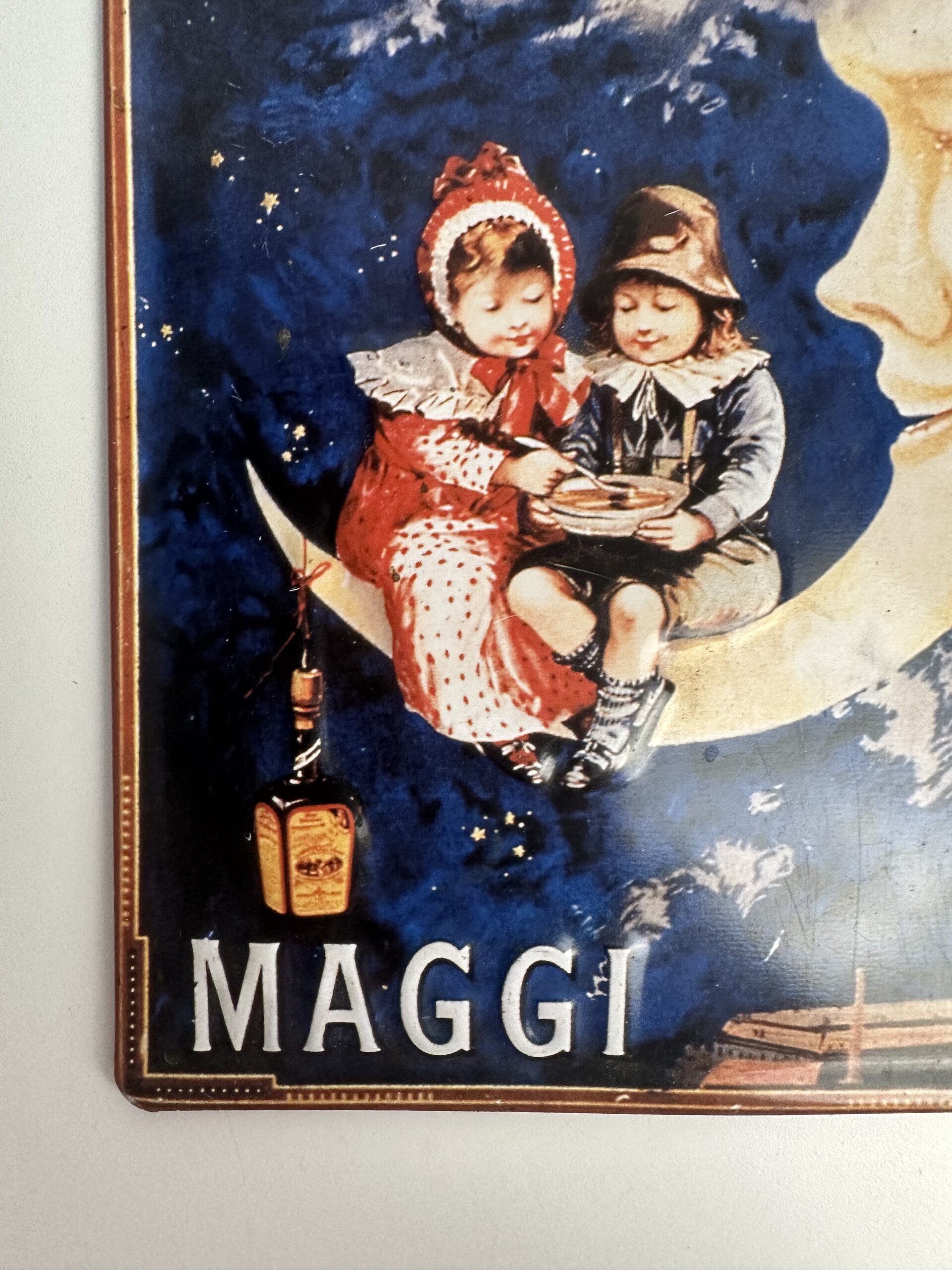 Plaque publicitaire métal vintage Maggi – Image 3