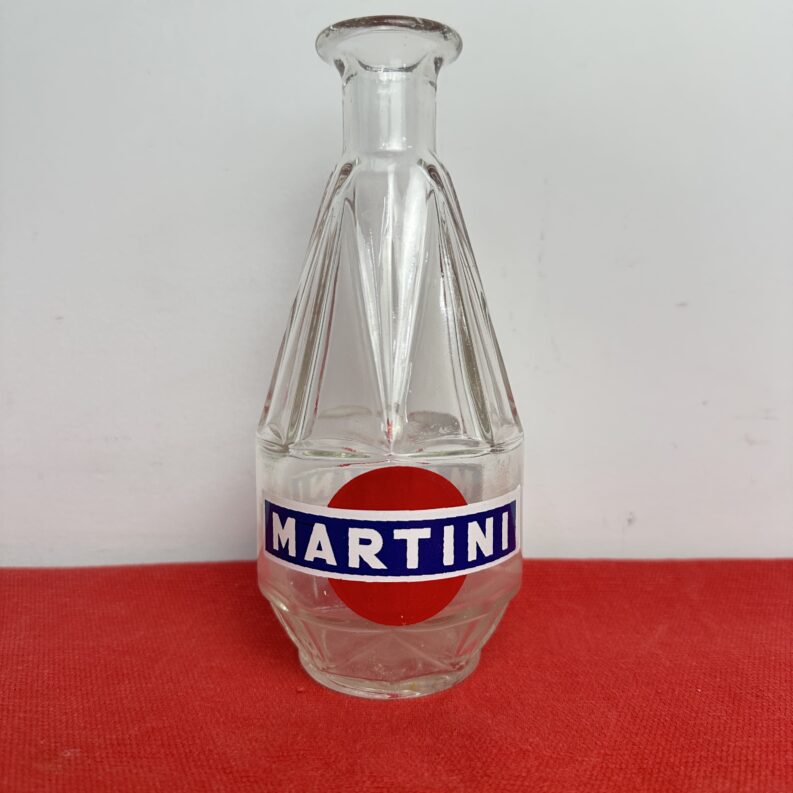 Petite carafe publicitaire vintage Martini