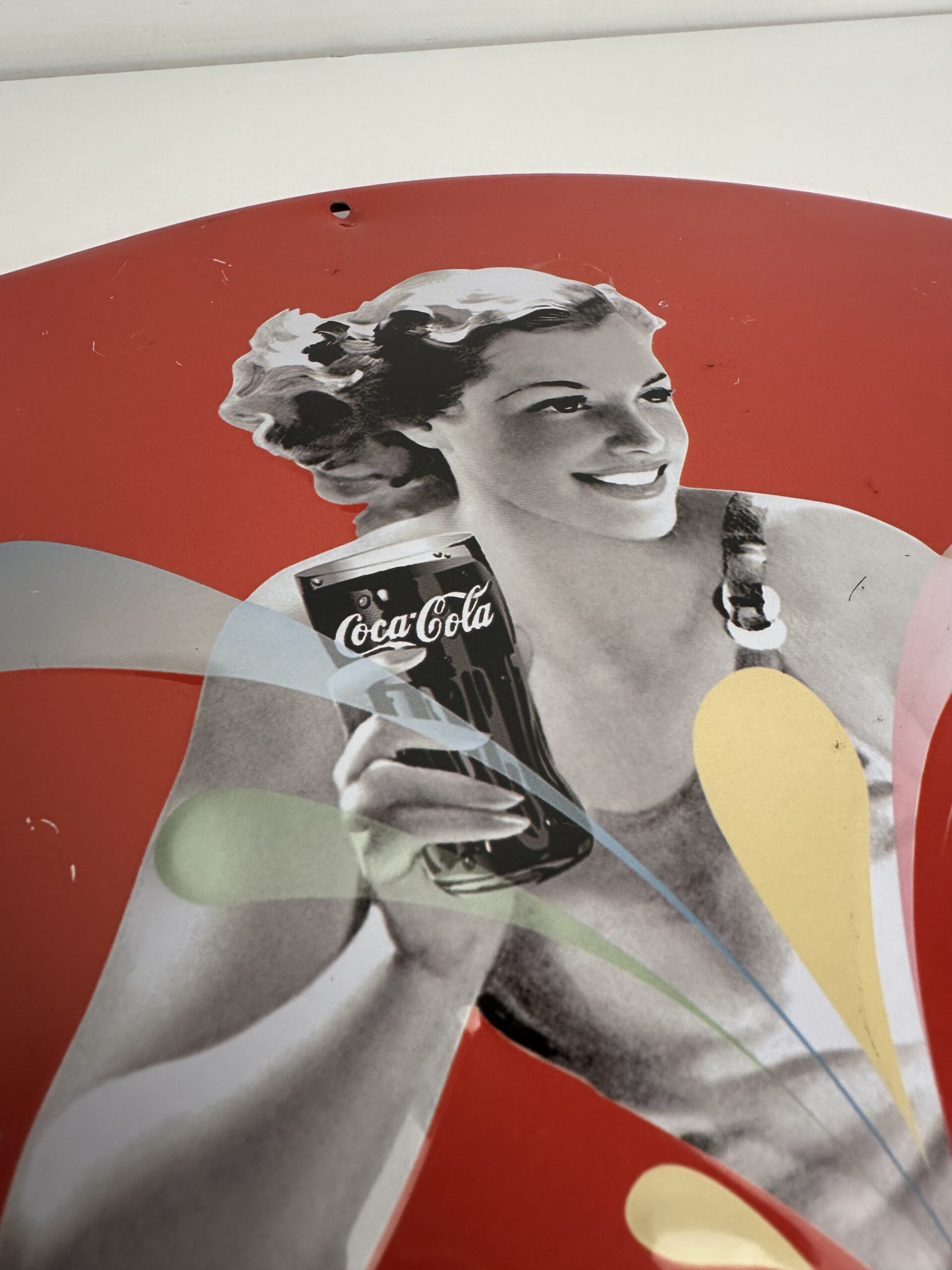 Plaque publicitaire vintage Coca-Cola métal – Image 7