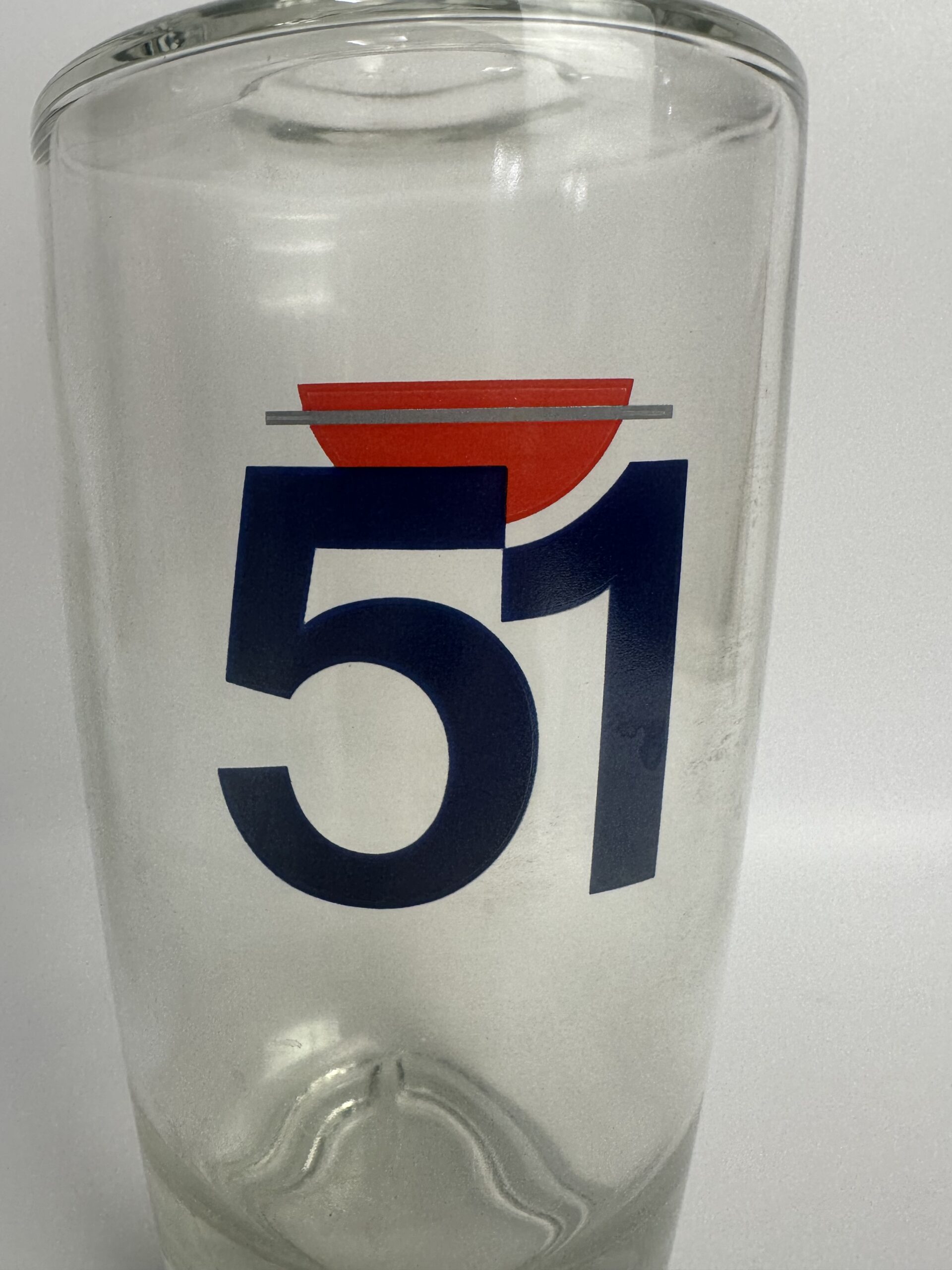 Carafe Pastis 51 en verre vintage – Image 3