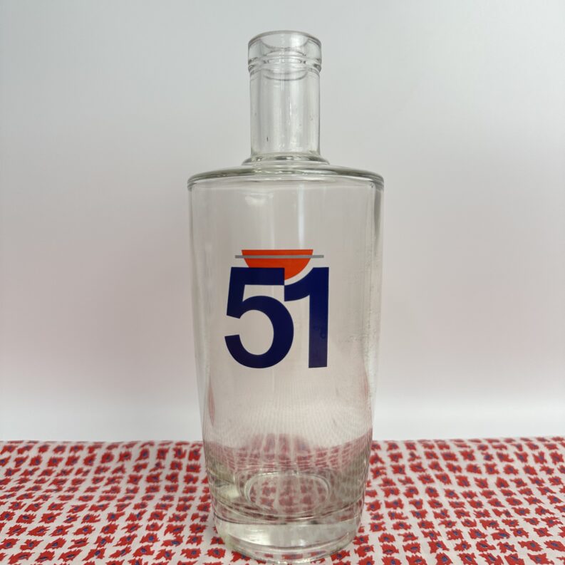 Carafe Pastis 51 en verre vintage