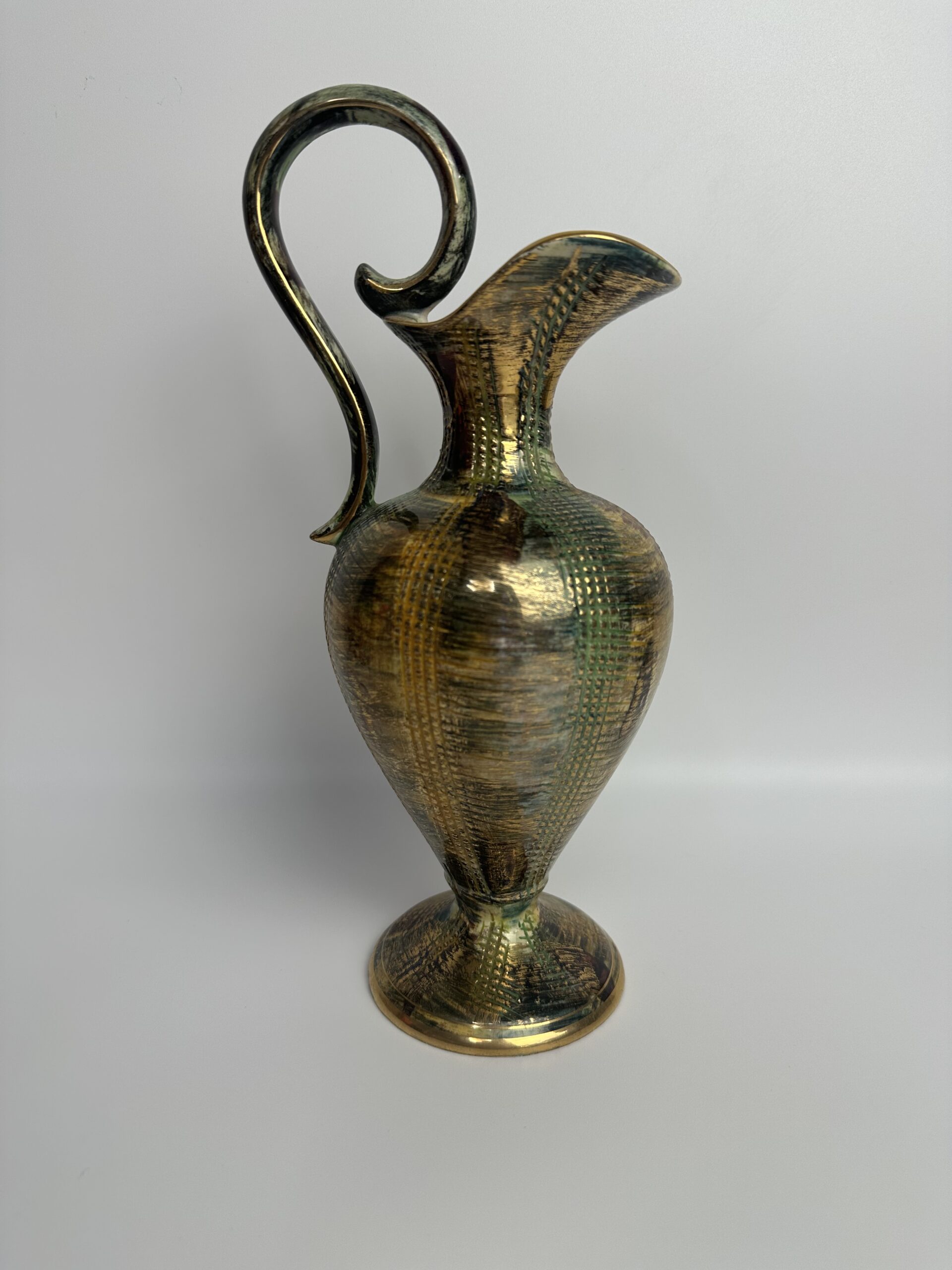 Vase vintage en céramique Hubert Bequet – Image 2