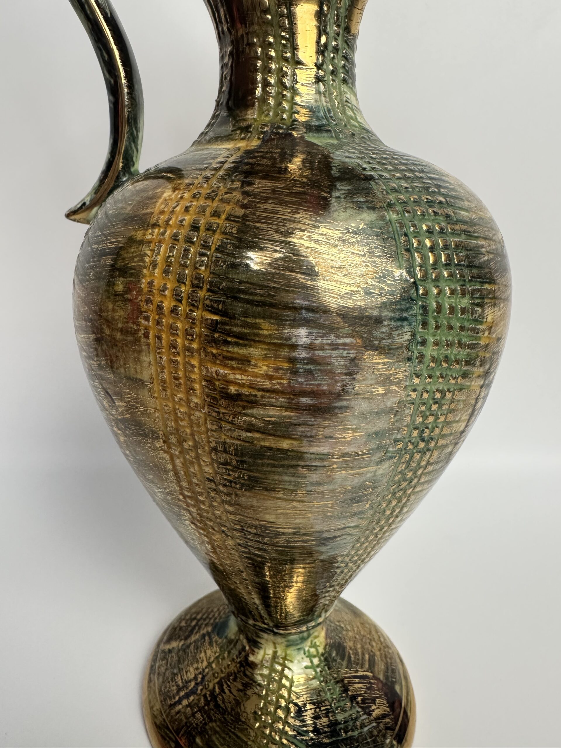 Vase vintage en céramique Hubert Bequet – Image 4