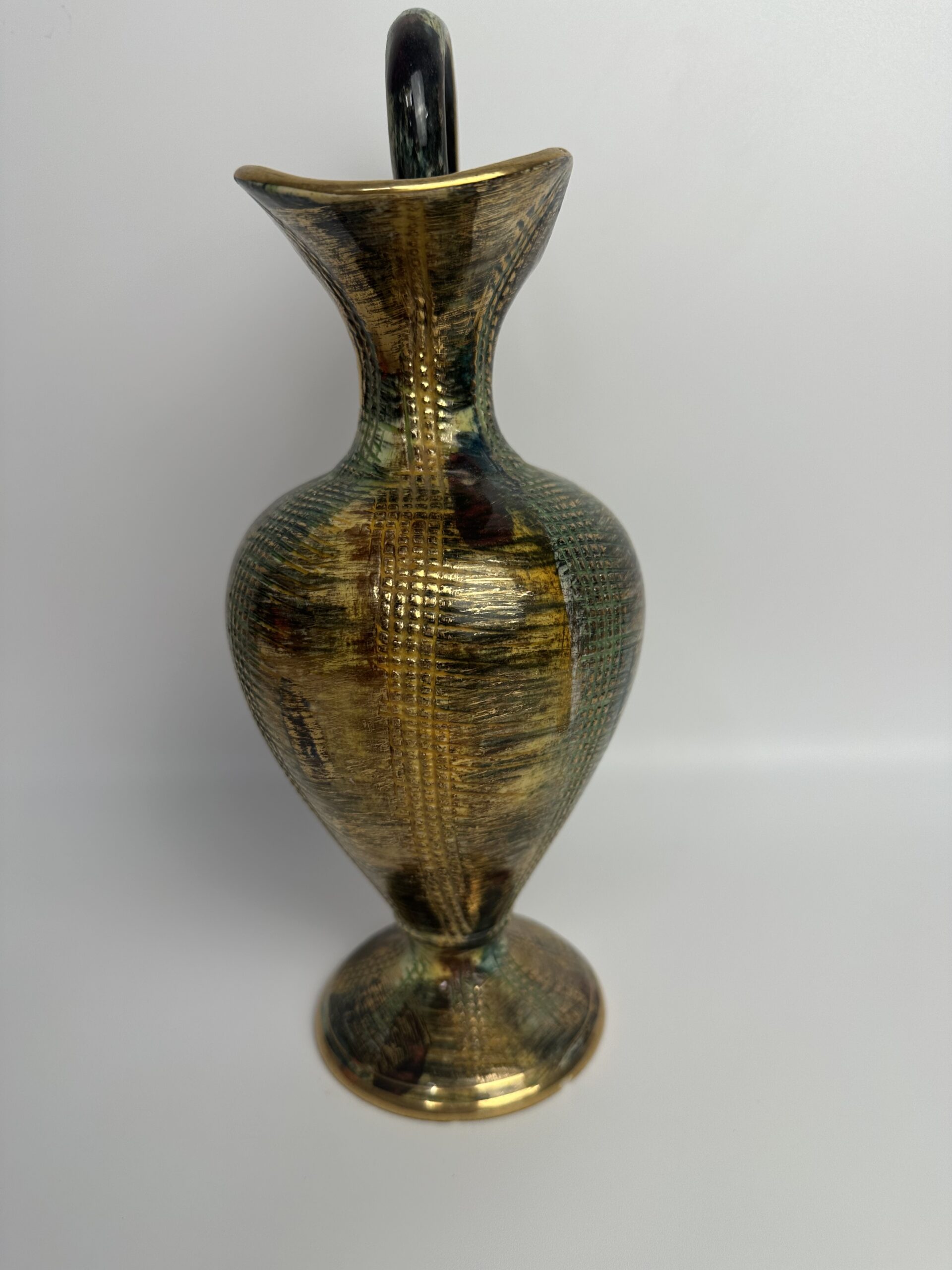 Vase vintage en céramique Hubert Bequet – Image 5