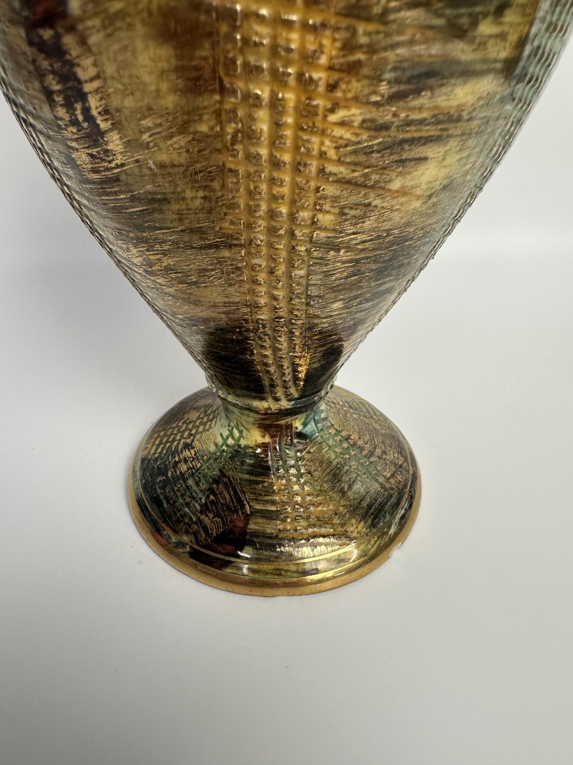 Vase vintage en céramique Hubert Bequet – Image 6