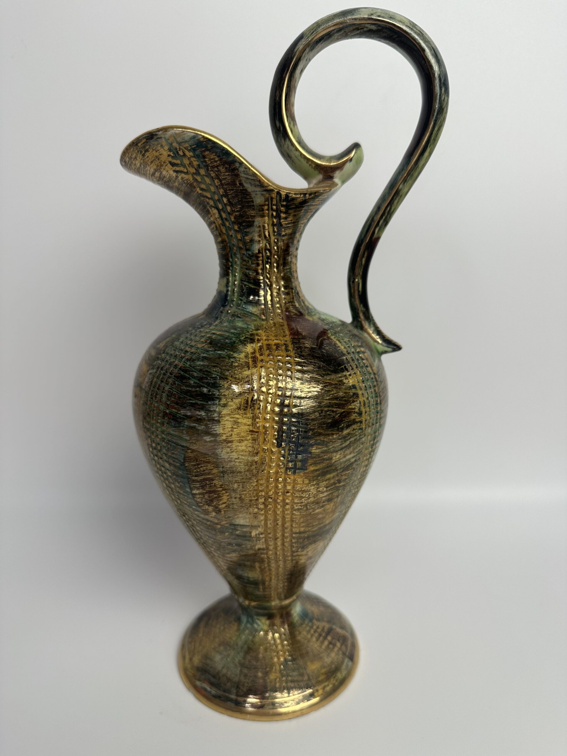 Vase vintage en céramique Hubert Bequet – Image 7