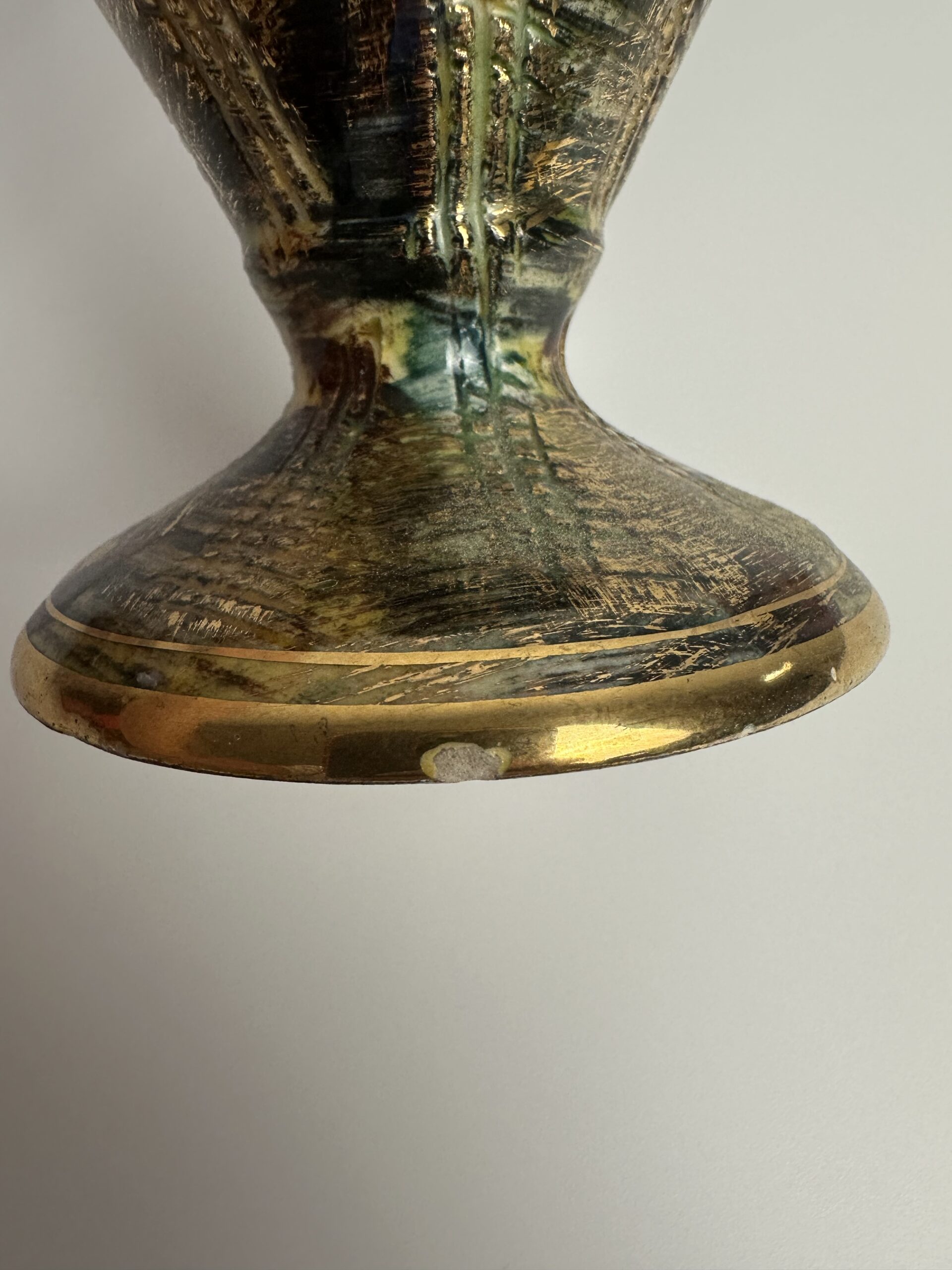 Vase vintage en céramique Hubert Bequet – Image 8