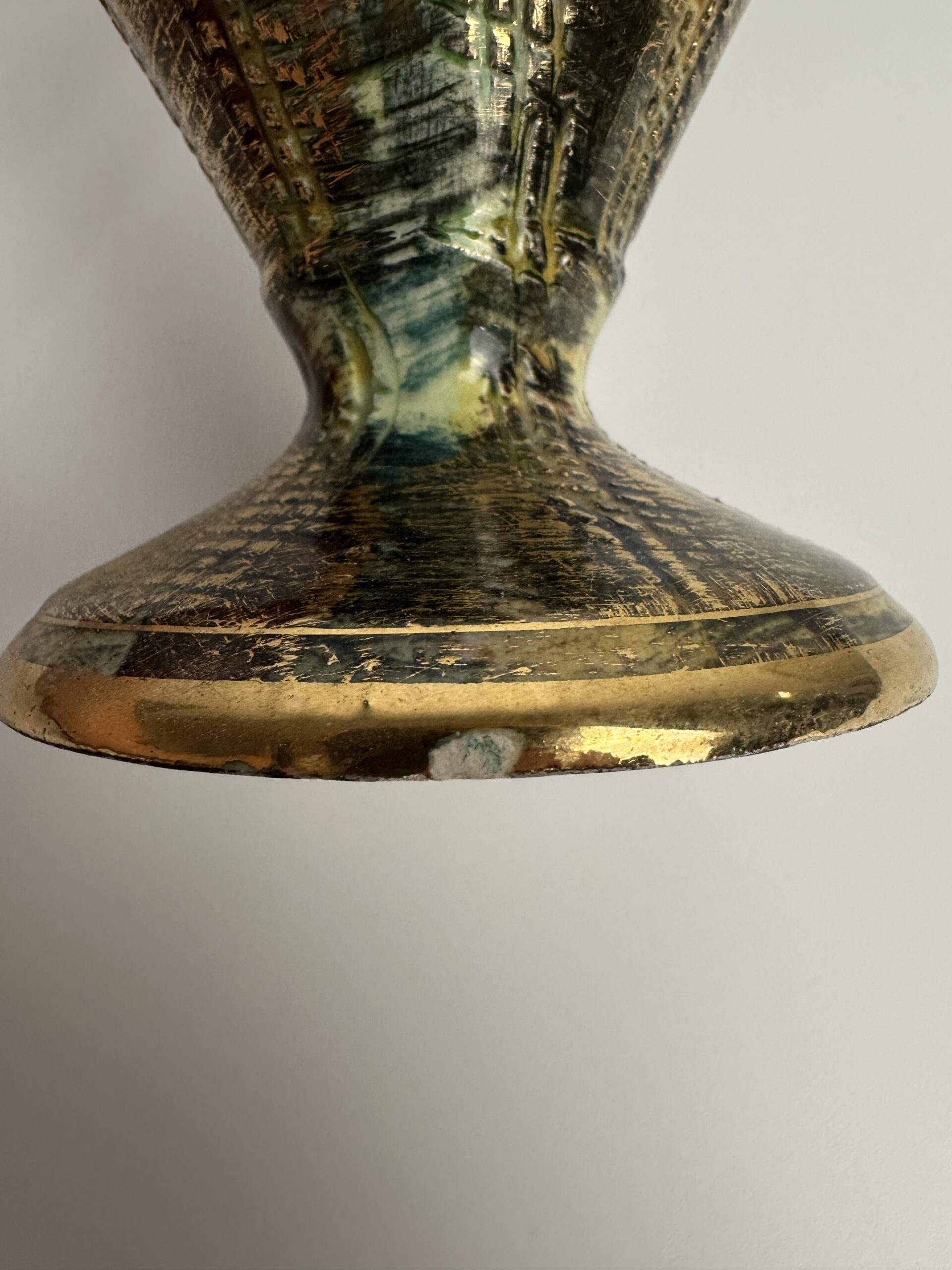 Vase vintage en céramique Hubert Bequet – Image 9