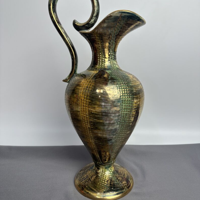 Vase vintage en céramique Hubert Bequet