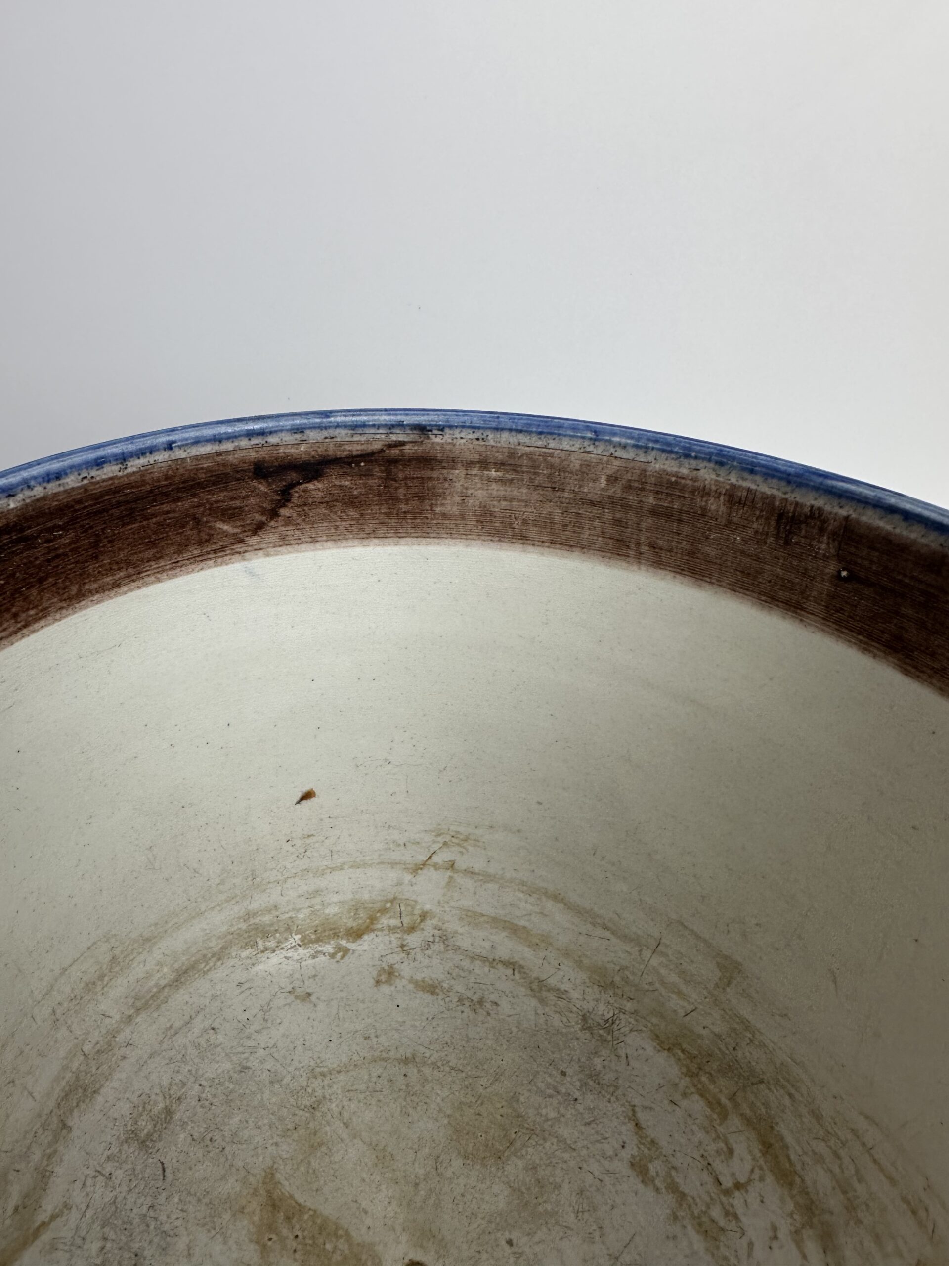 Cache pot ancien Gien en faïence Style Renaissance – Image 8