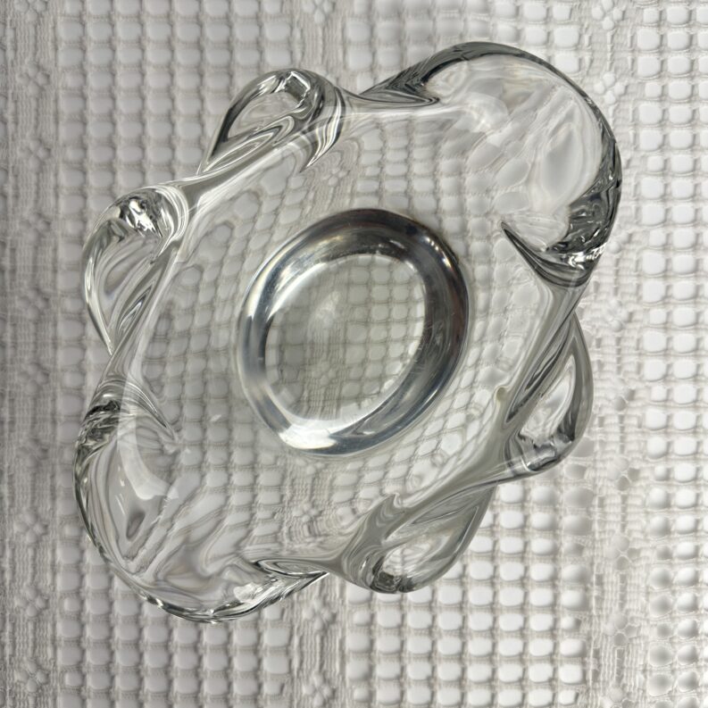 Vide poche en cristal de Daum
