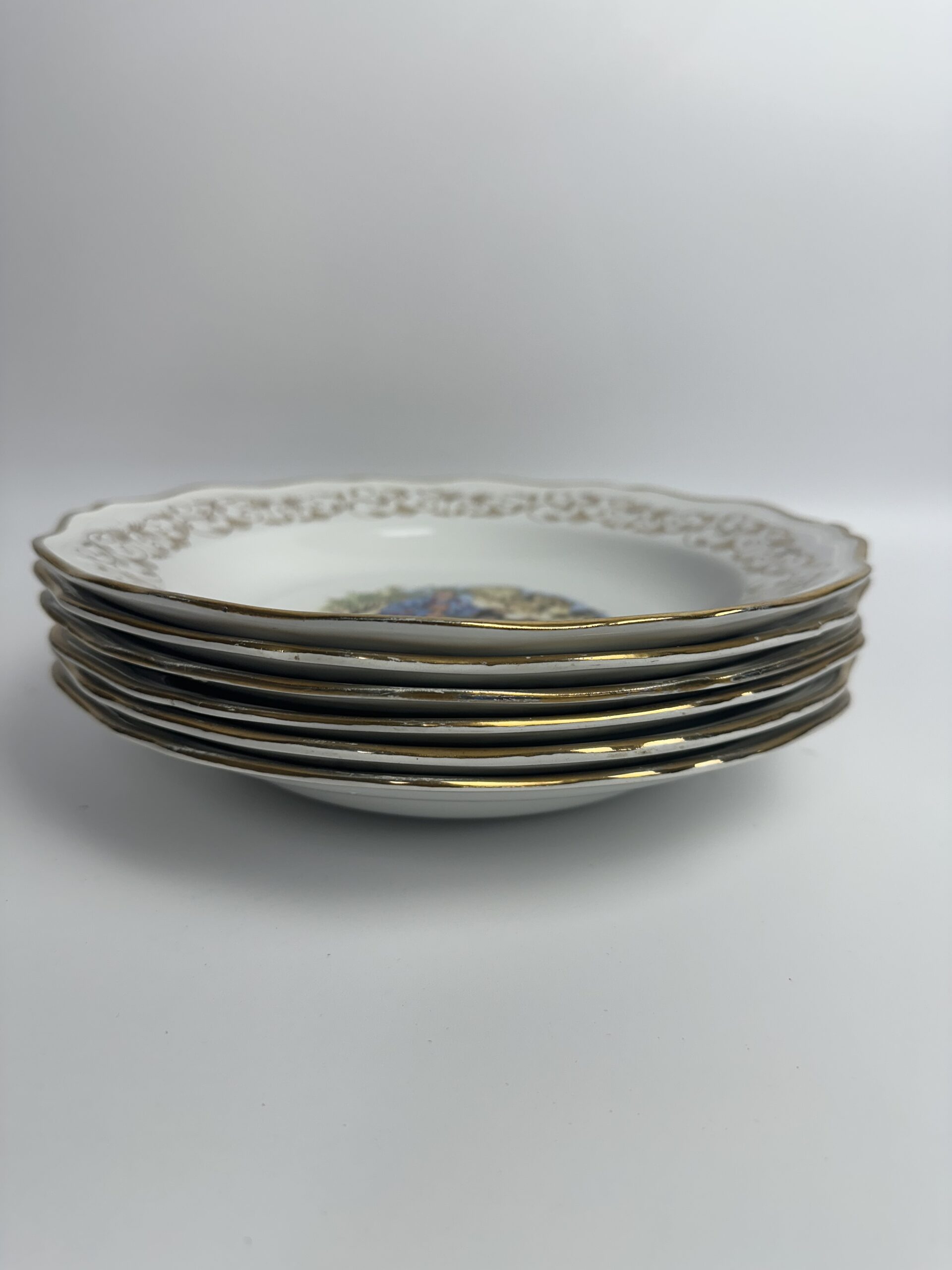 6 assiettes creuses l'Amandinoise modèle Tokio – Image 2