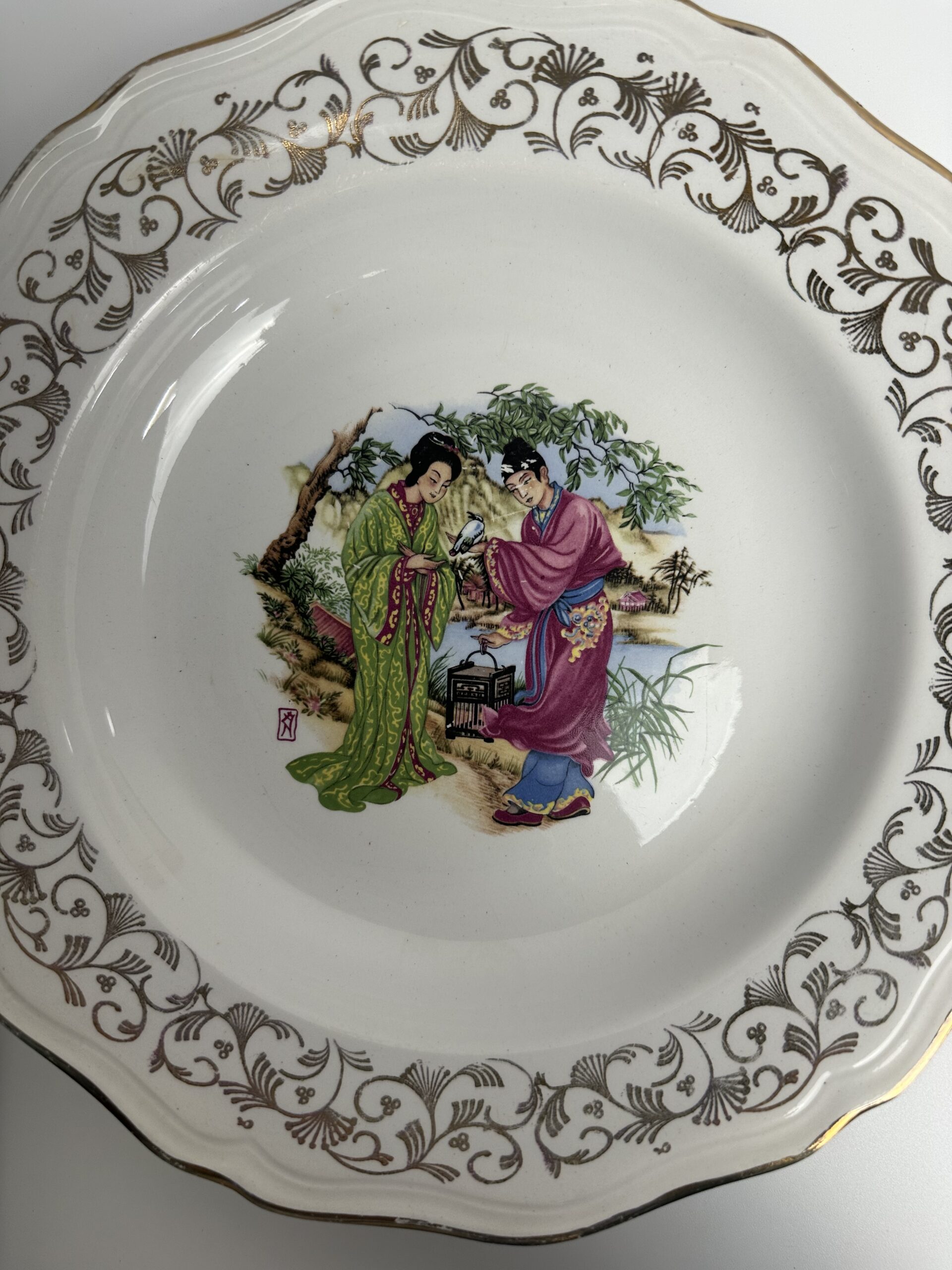 6 assiettes creuses l'Amandinoise modèle Tokio – Image 6