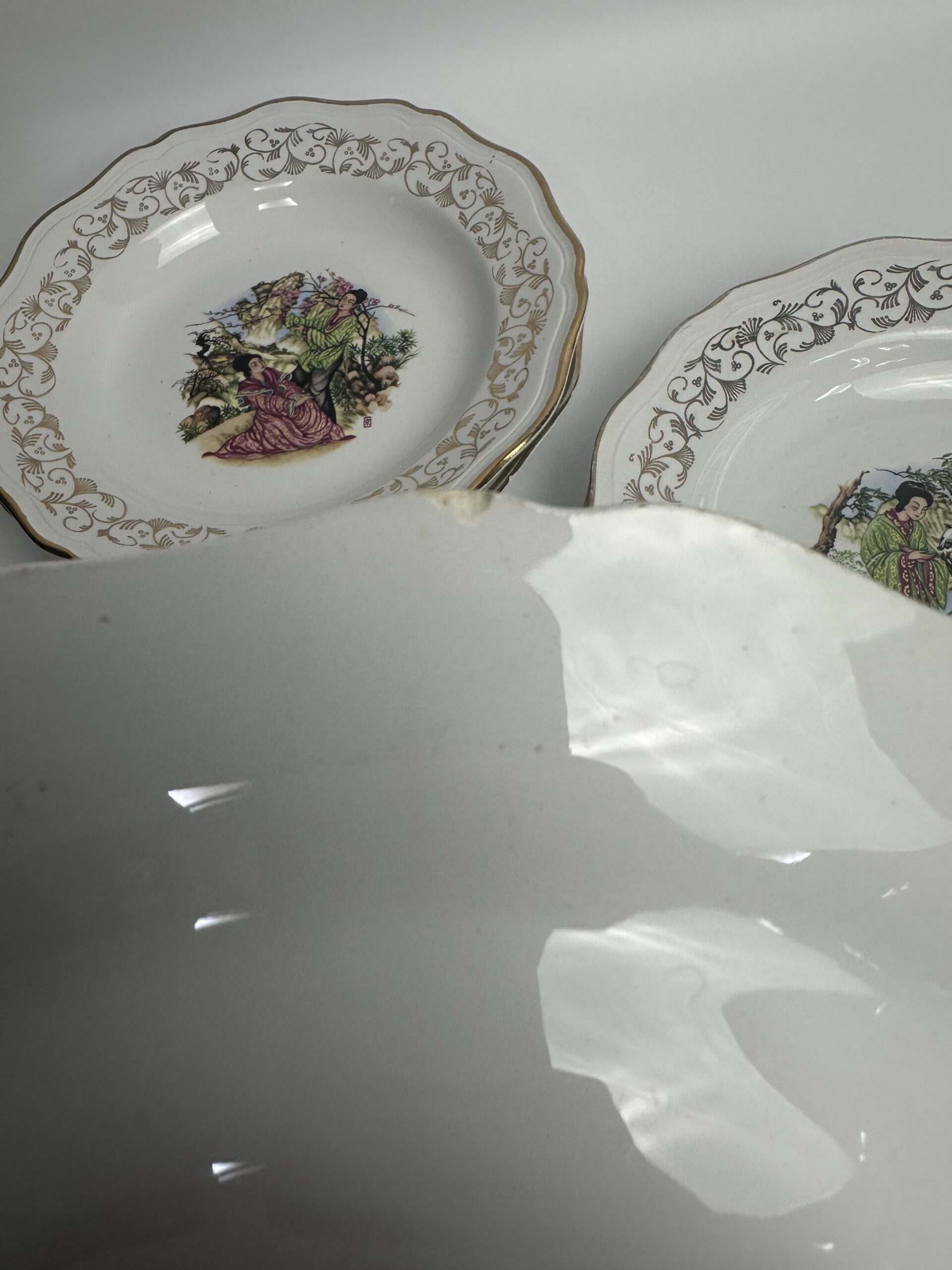 6 assiettes creuses l'Amandinoise modèle Tokio – Image 11