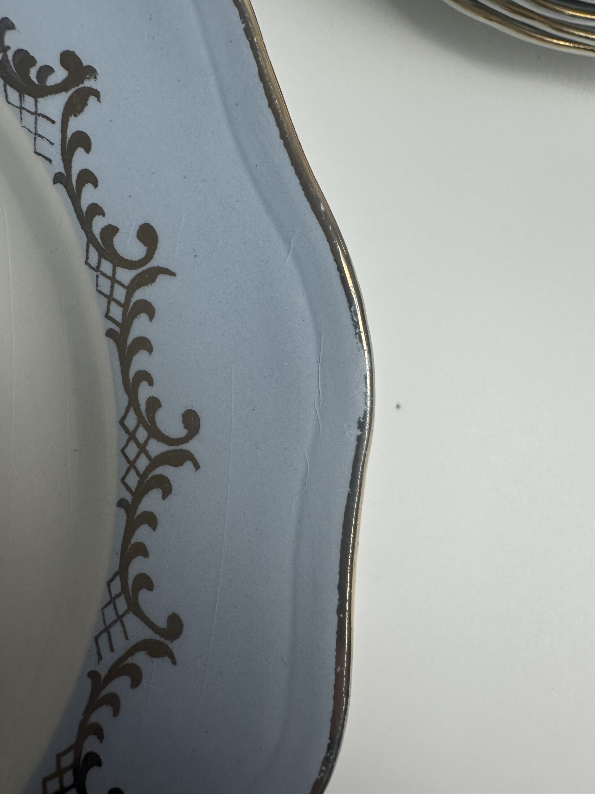 14 assiettes anciennes l'Amandinoise romantique – Image 12